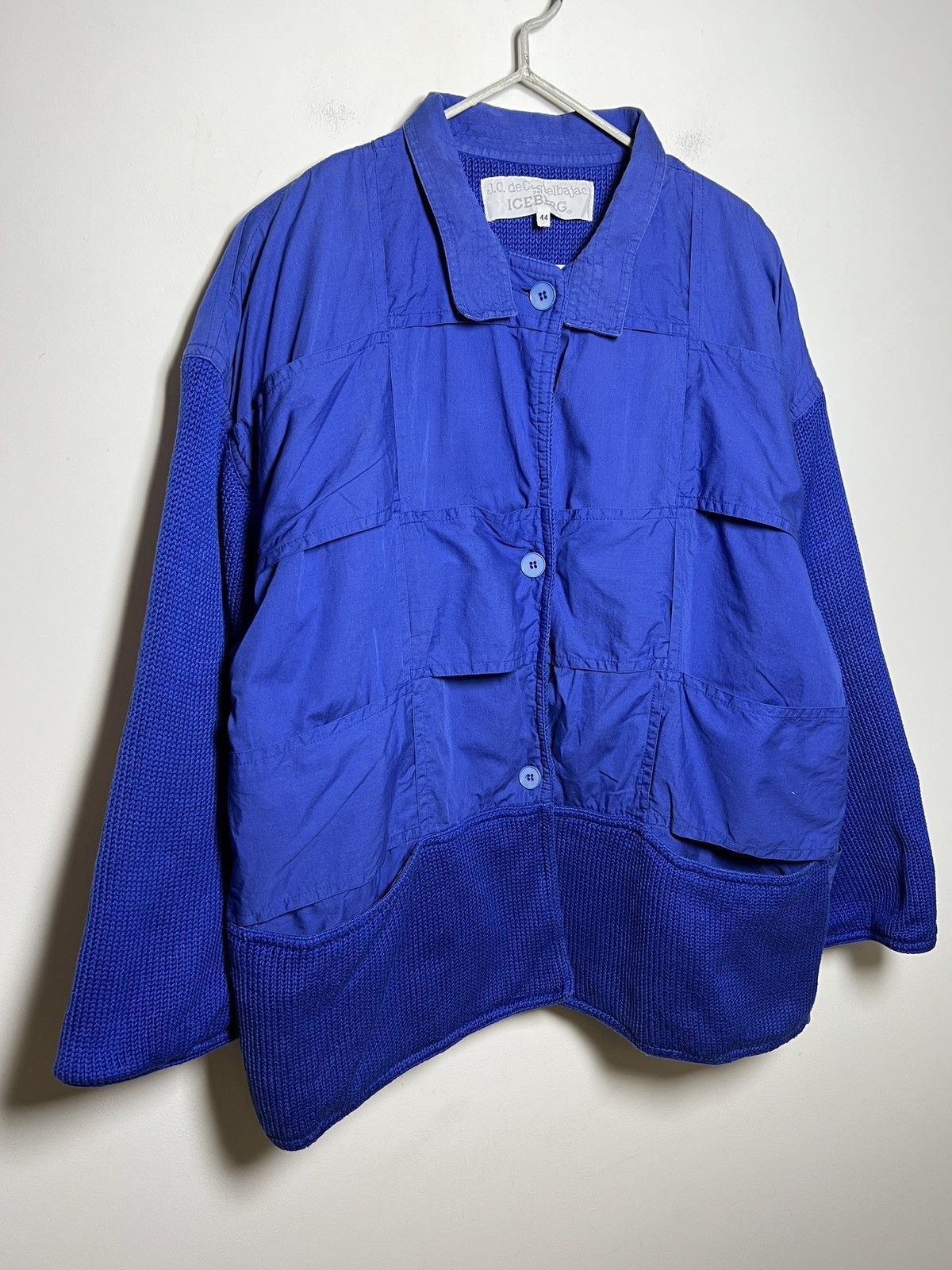 Jean Charles De Castelbajac Jean-Charles de Castelbajac jacket in striking cobalt blue. Size US M / EU 48-50 / 2 - 7 Thumbnail