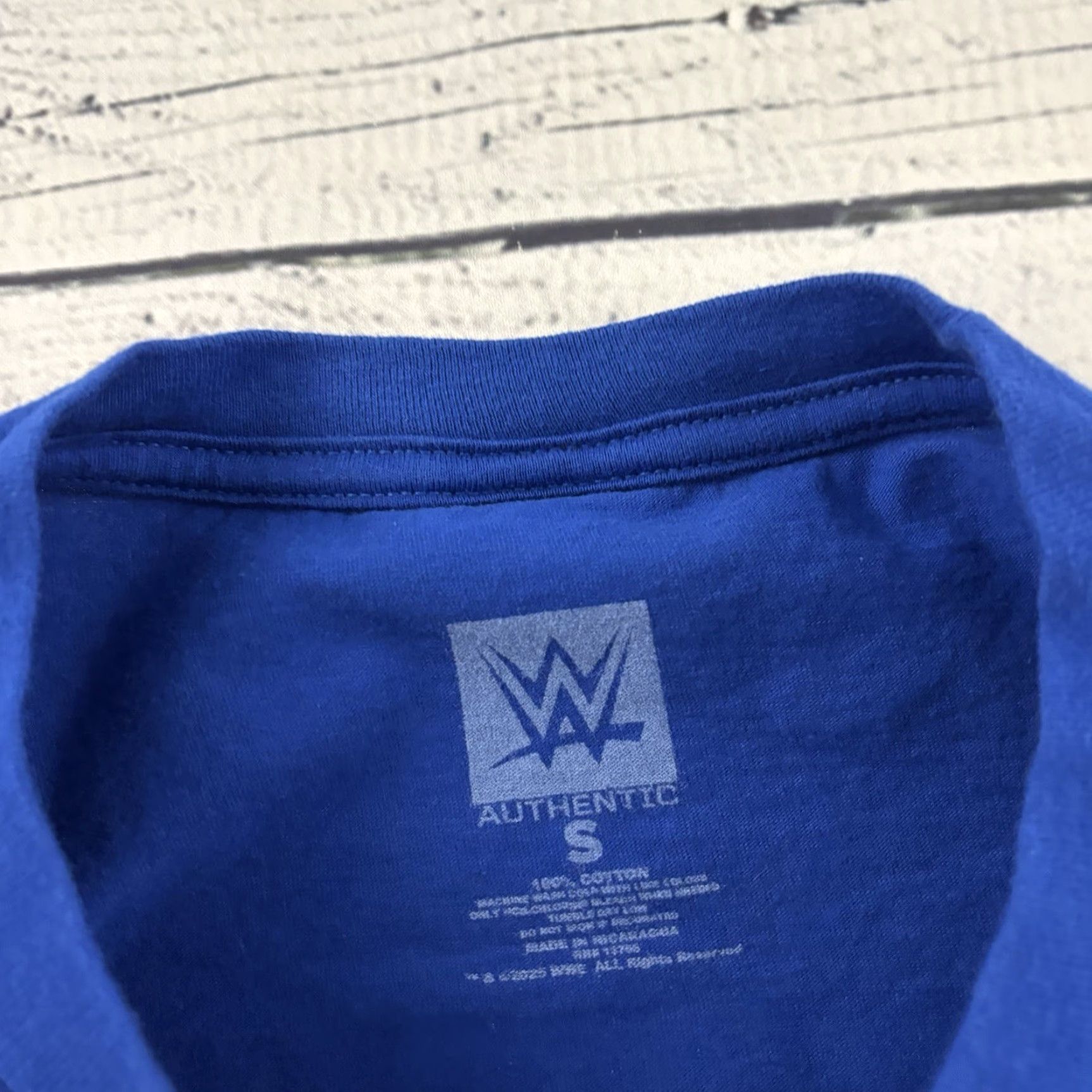 Vintage WWE The Last Time Is Now John Cena Short Sleeve T Shirt Mens S Blue Size US S / EU 44-46 / 1 - 2 Thumbnail