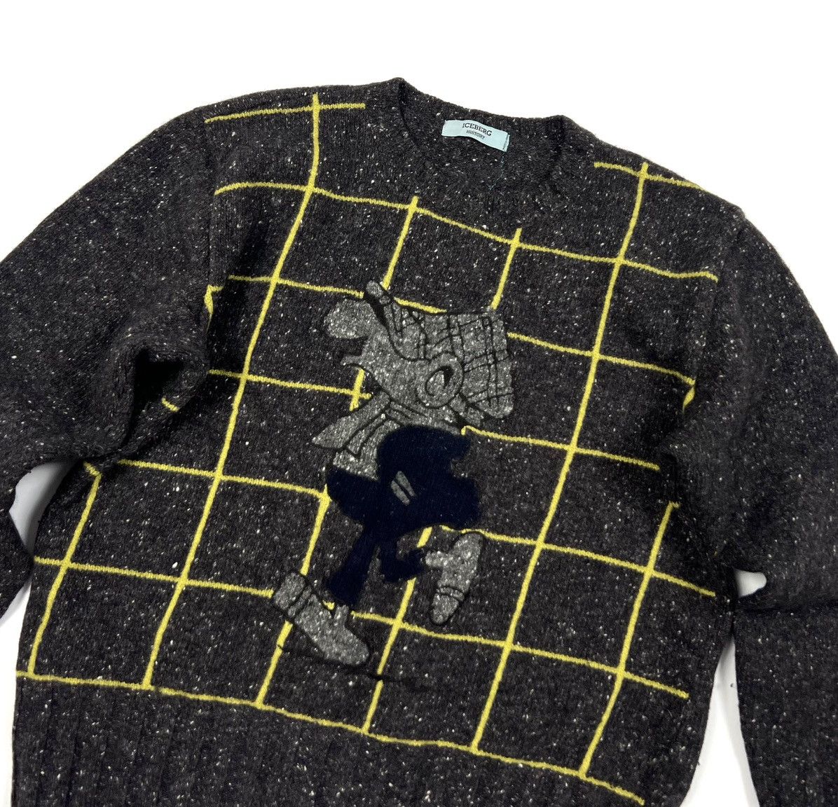 Iceberg Vintage Auth 1995 Iceberg History Andy Capp Sweater Size S/M Size US S / EU 44-46 / 1 - 2 Thumbnail