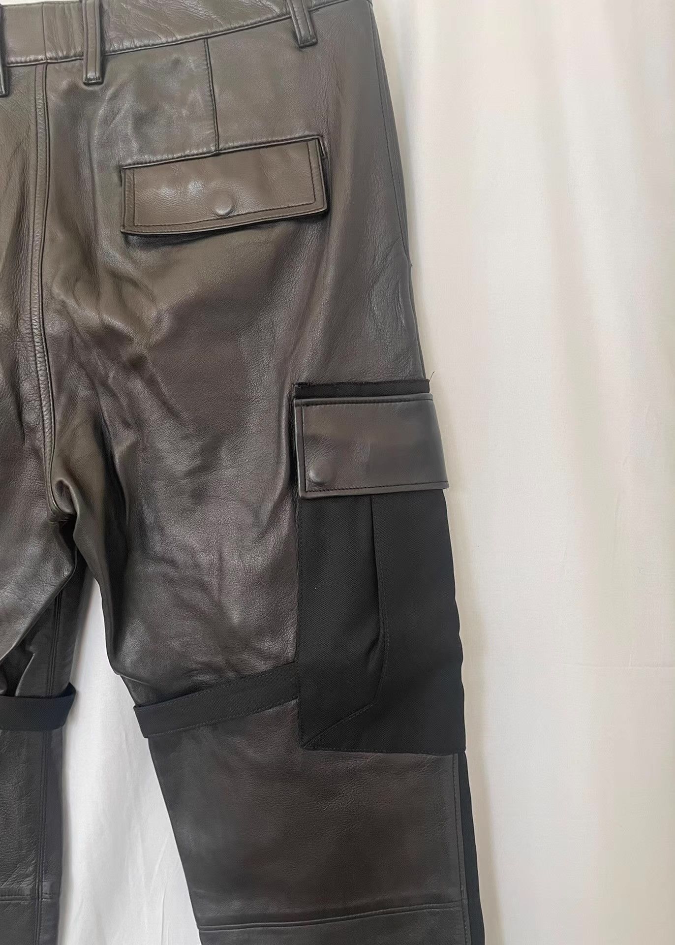 3.1 Phillip Lim 3.1 Phillip Lim Men's Lambskin Cargo Pants Ｑ21 Size US 34 / EU 50 - 5 Thumbnail