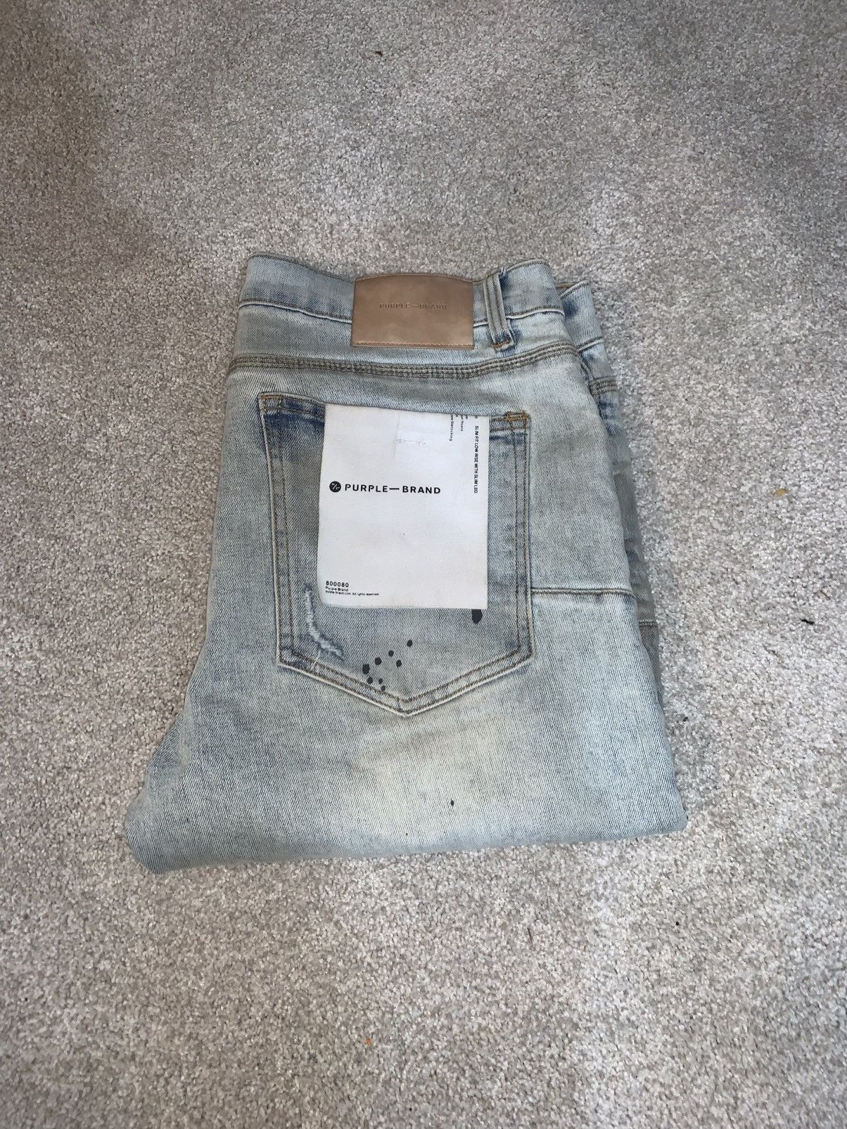 Purple Brand PURPLE-BRAND 👖🏷️ Size: 38 Size US 38 / EU 54 - 1 Thumbnail
