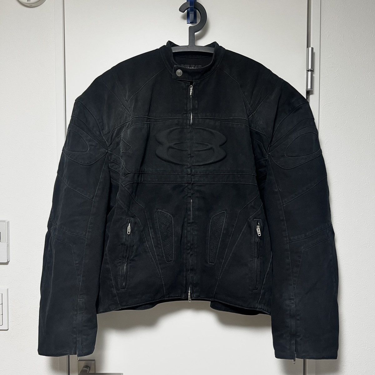 Balenciaga Balenciaga Double Ring Racer Jacket | Grailed