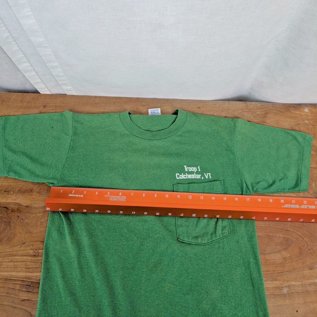 Jerzees Vintage Scouts of America Troop 1 Colchester VT T-Shirt Size US S / EU 44-46 / 1 - 6 Thumbnail