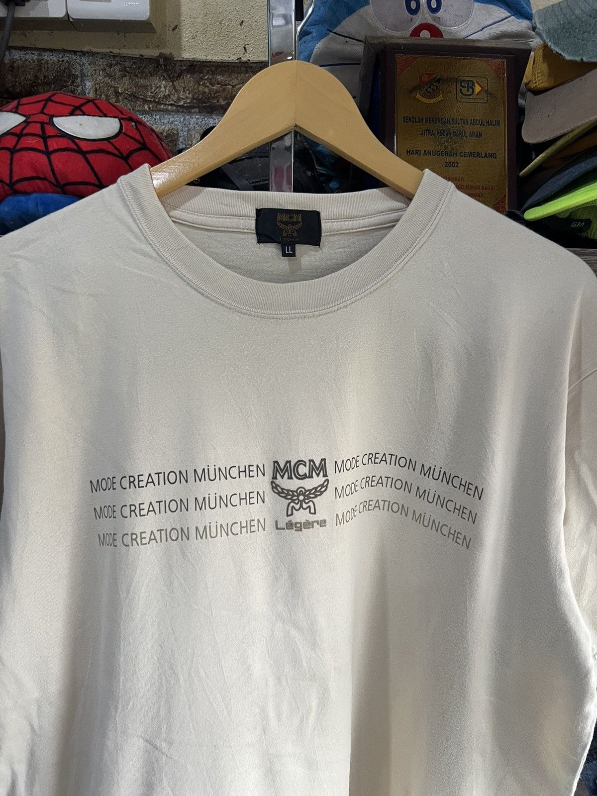 MCM 🔥Vintage MCM Mode Creation Munchen Logo Tees Size US L / EU 52-54 / 3 - 4 Thumbnail
