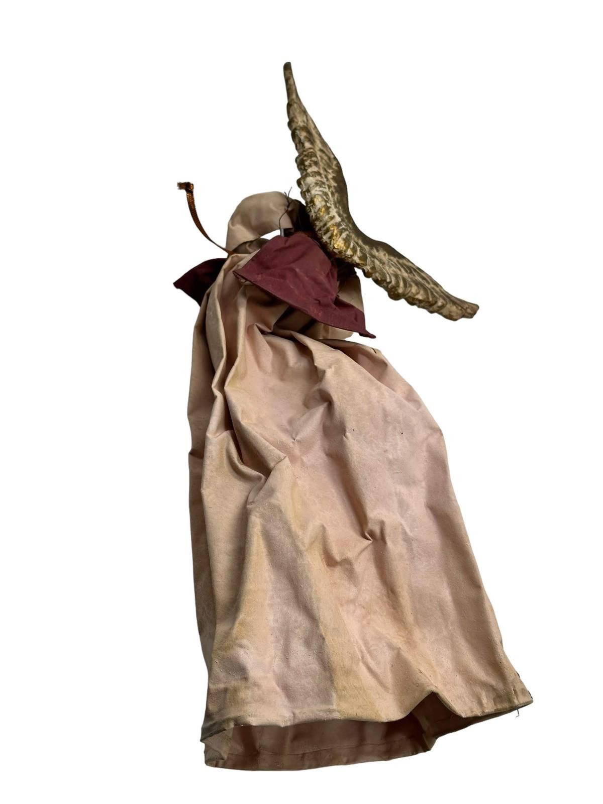 Other Angel Christmas Tree Topper Golden Wings and Praying Hands Size ONE SIZE - 6 Thumbnail