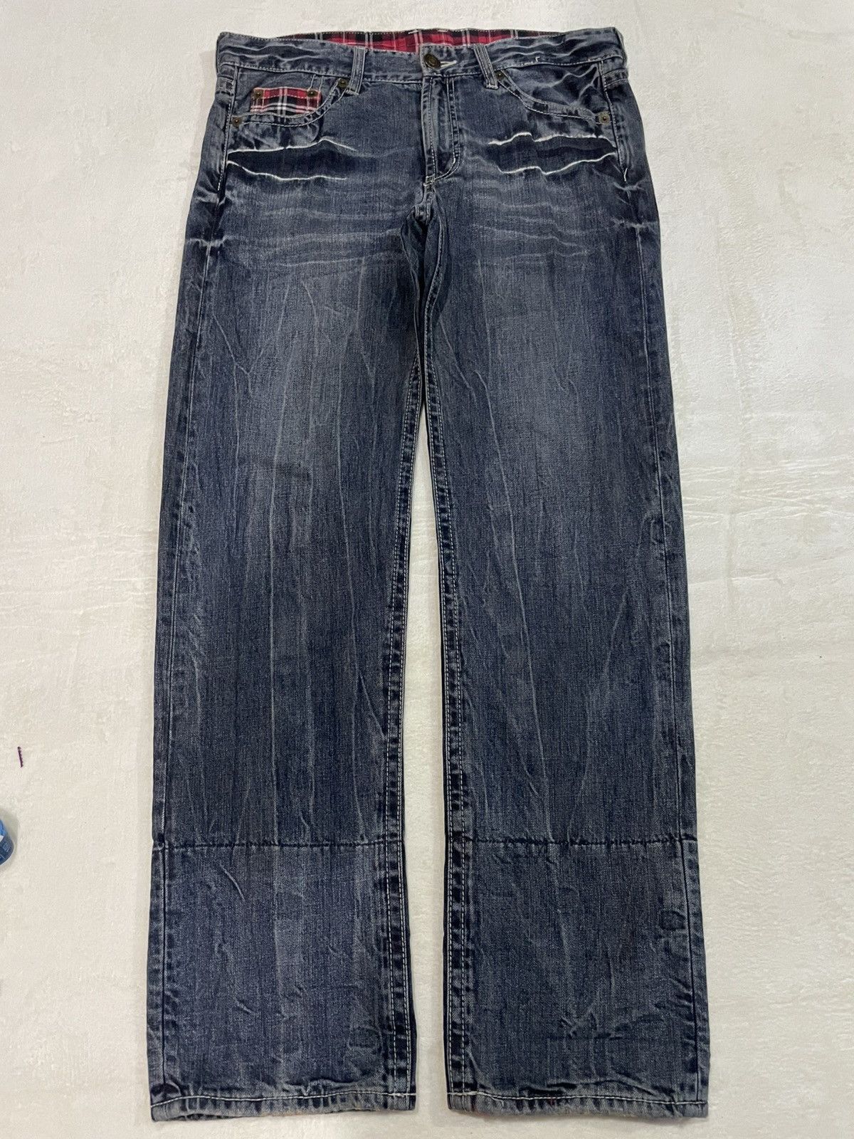Japanese Brand Vintage Japanese Brand Denim Jeans Size US 34 / EU 50 - 1 Thumbnail