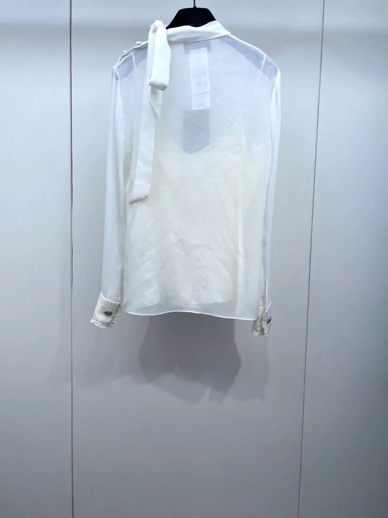 Gucci Gucci 25 new silk streamer two-piece shirt Size XS / US 0-2 / IT 36-38 - 2 Thumbnail