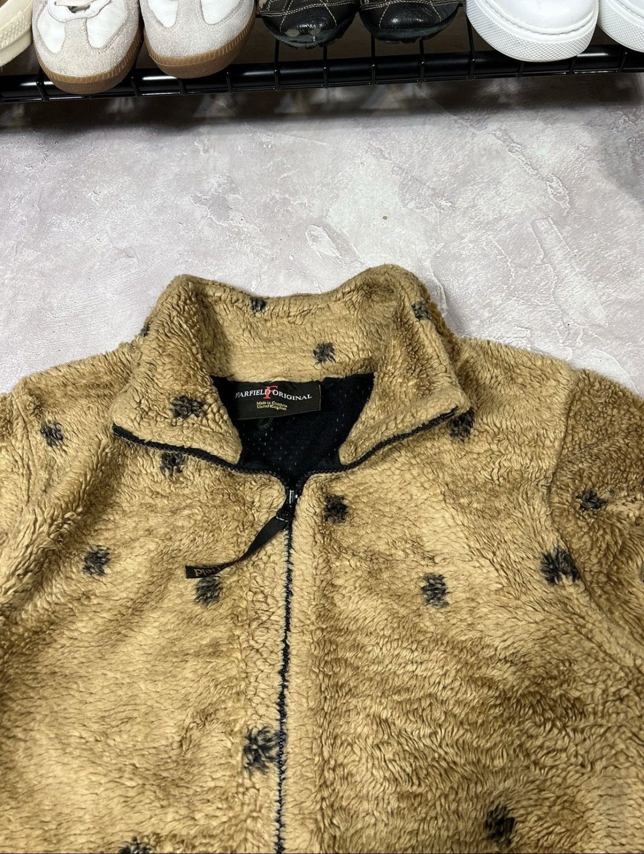 If Six Was Nine × Le Grande Bleu (L.G.B.) Vintage 90s Fur Y2k Zip Sherpa Size US M / EU 48-50 / 2 - 4 Thumbnail
