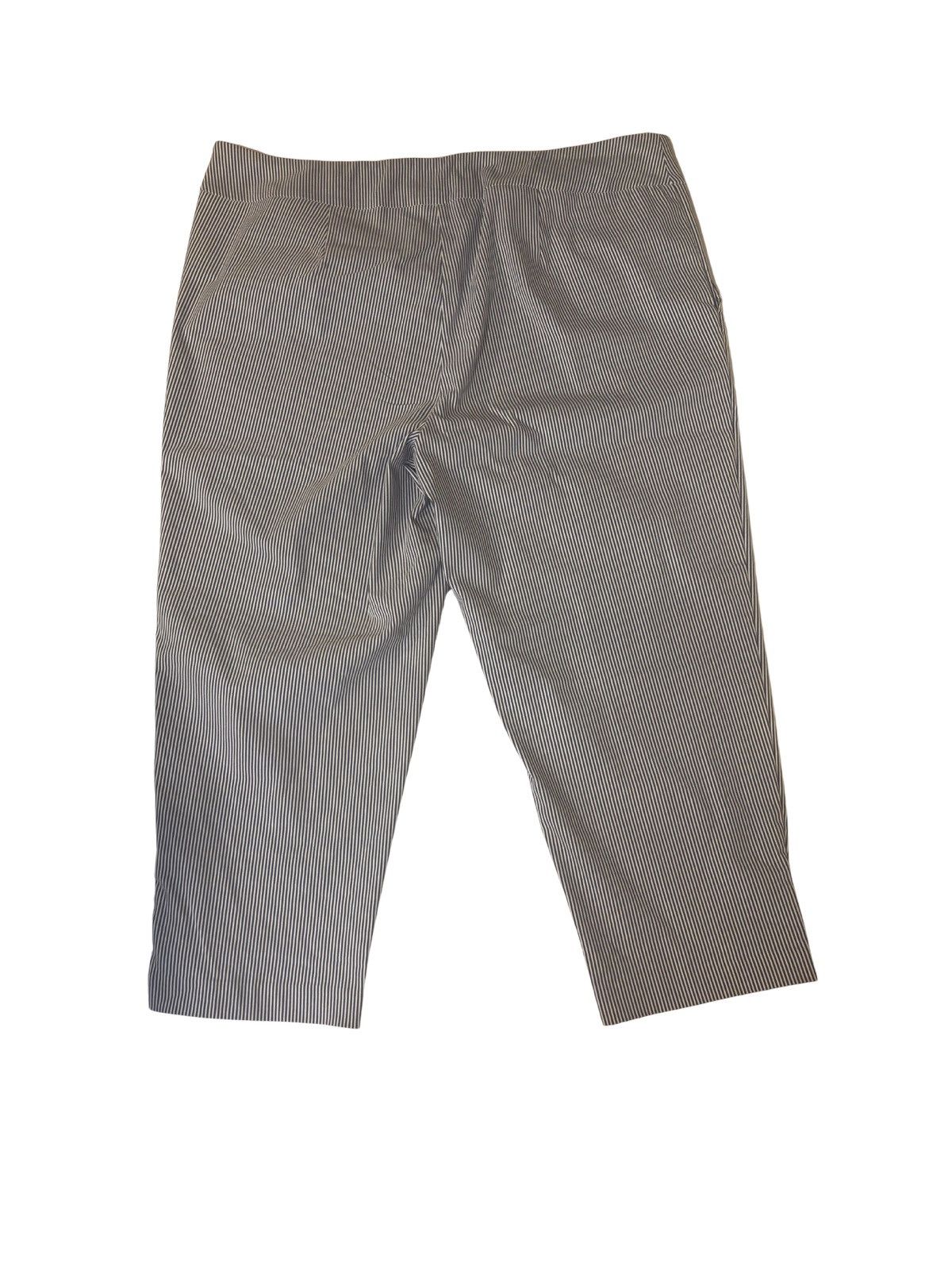 Other Women’s striped Crop Pants.wp4082 Size 42" / US 20 - 7 Thumbnail