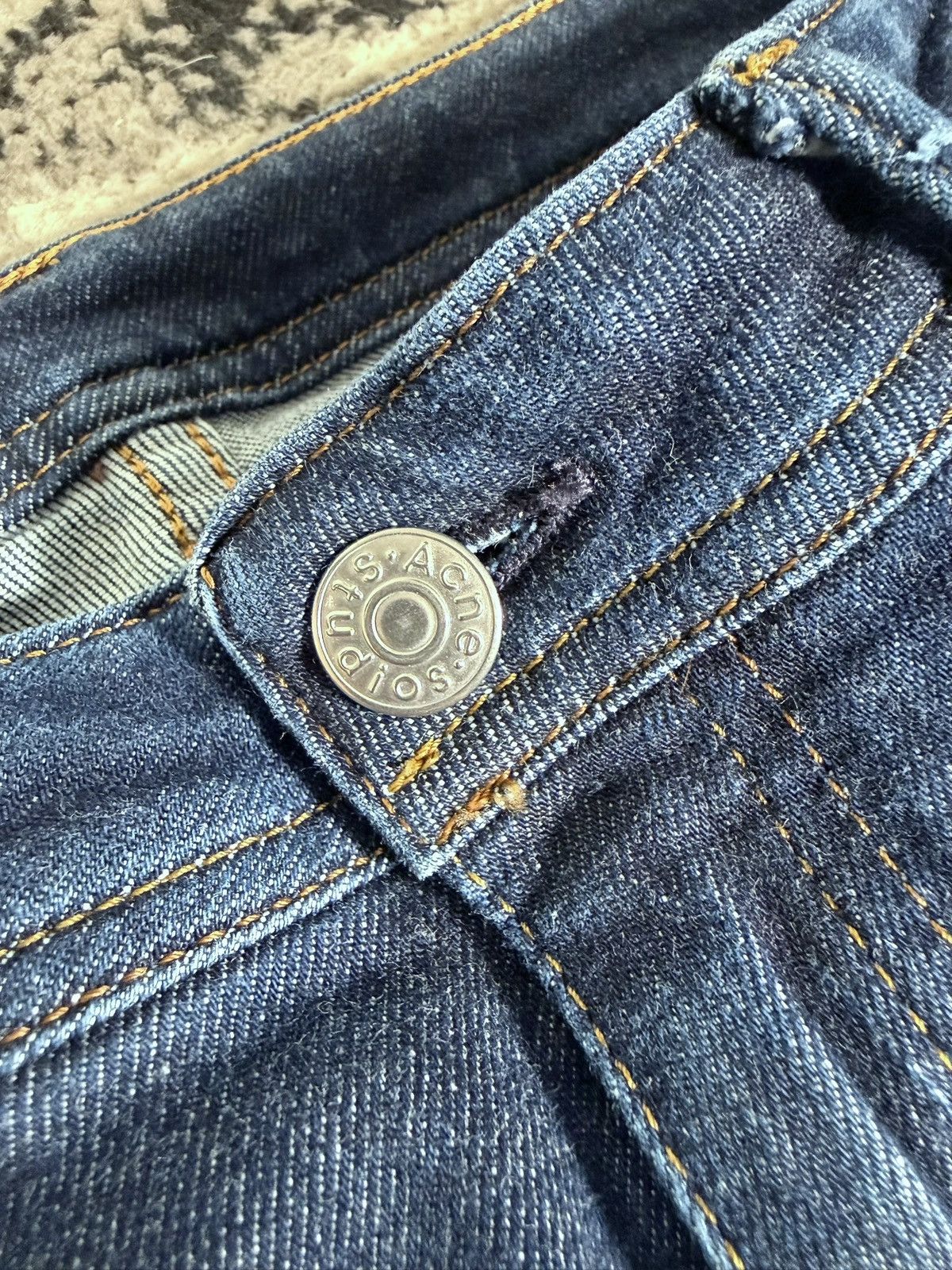 Acne Studios Acne Studios Bla Konst Floragatan 13 Climb Dark Blue Jeans Size 27" / US 4 / IT 40 - 5 Thumbnail