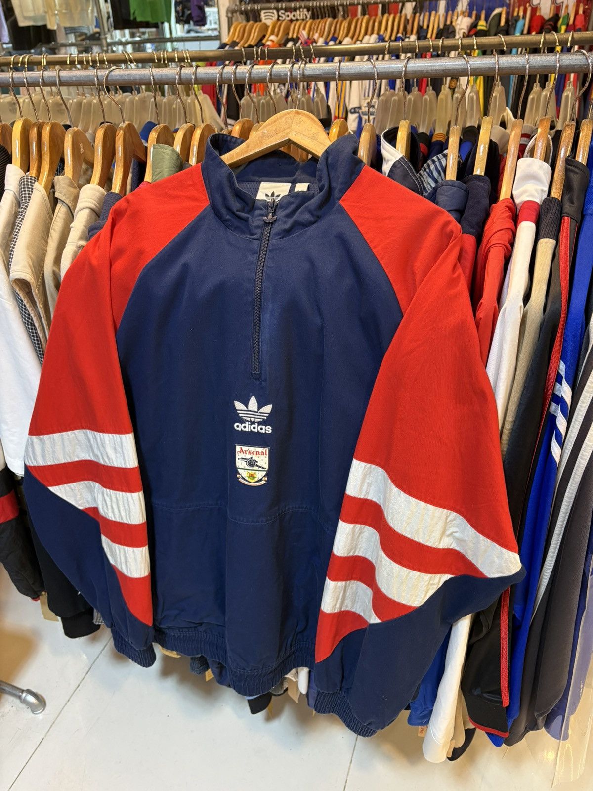 Adidas Retro Adidas Arsenal Tracksuit Size US XL / EU 56 / 4 - 1 Thumbnail