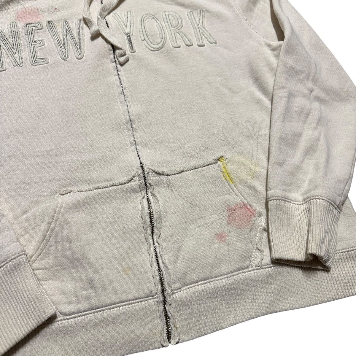 Mossimo × Vintage Vintage Y2K Women’s Mossimo New York Full Zip Hoodie Size XL / US 12-14 / IT 48-50 - 4 Thumbnail