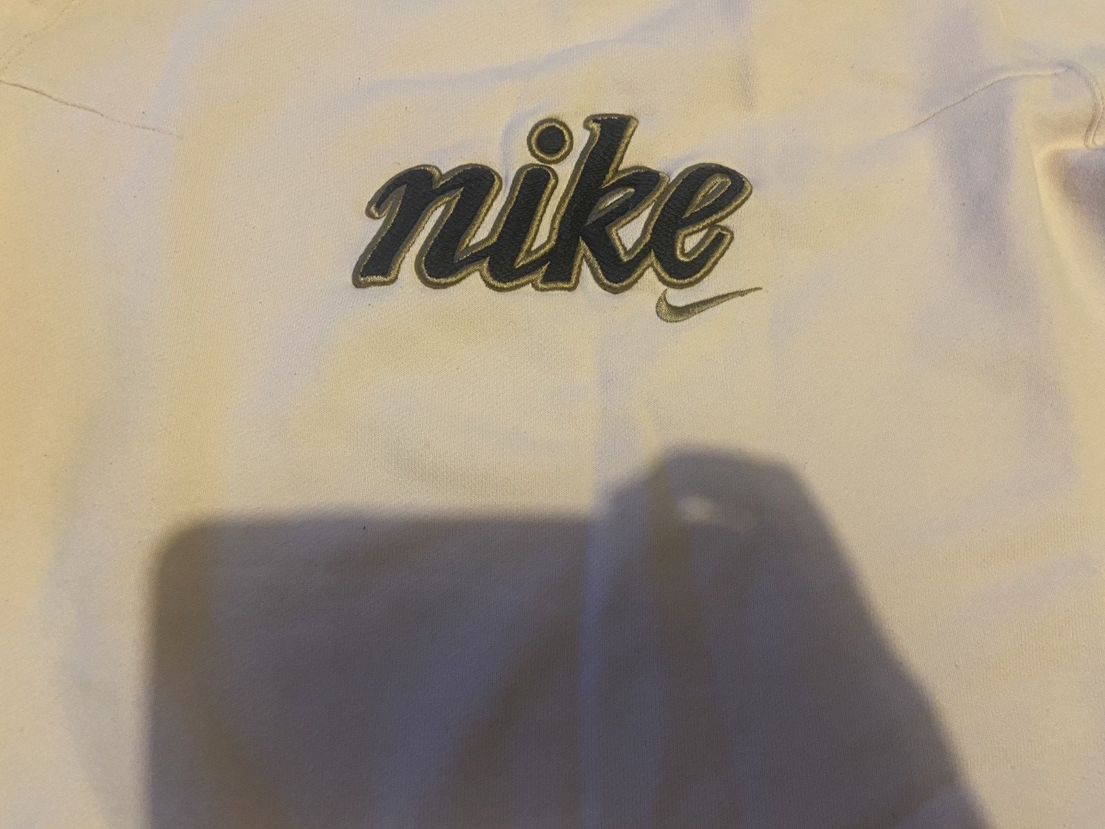 Nike × Vintage vintage nike spellout baby pink sweatshirt Size US S / EU 44-46 / 1 - 2 Thumbnail