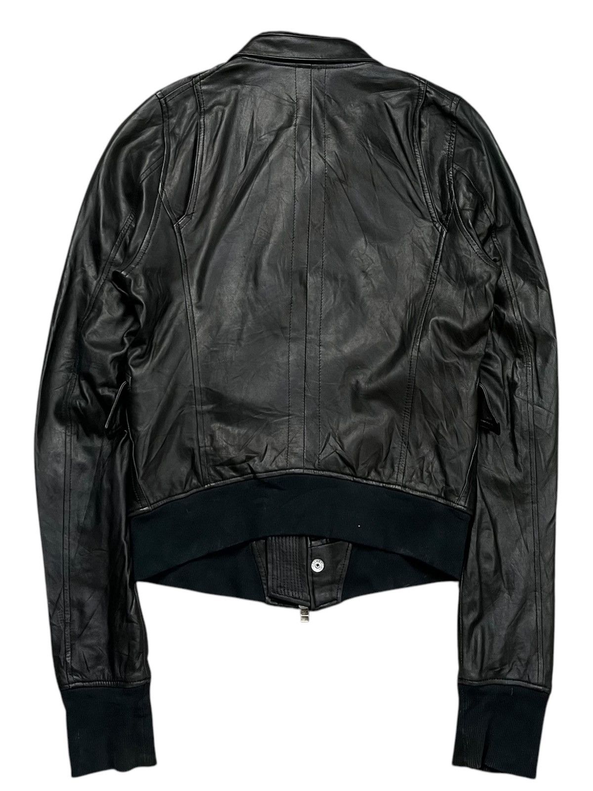 Ekam EKAM - Extra Long Sleeve Leather Jacket Size US M / EU 48-50 / 2 - 8 Thumbnail
