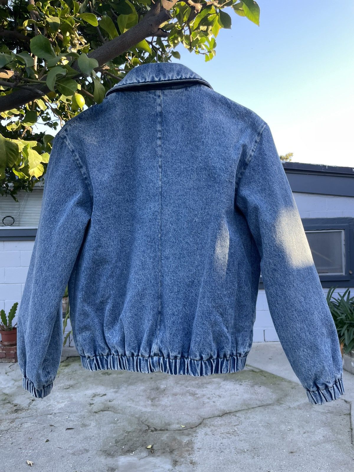 AMI AMI Paris Denim Bomber Jacket XS Blue Size US XS / EU 42 / 0 - 4 Thumbnail