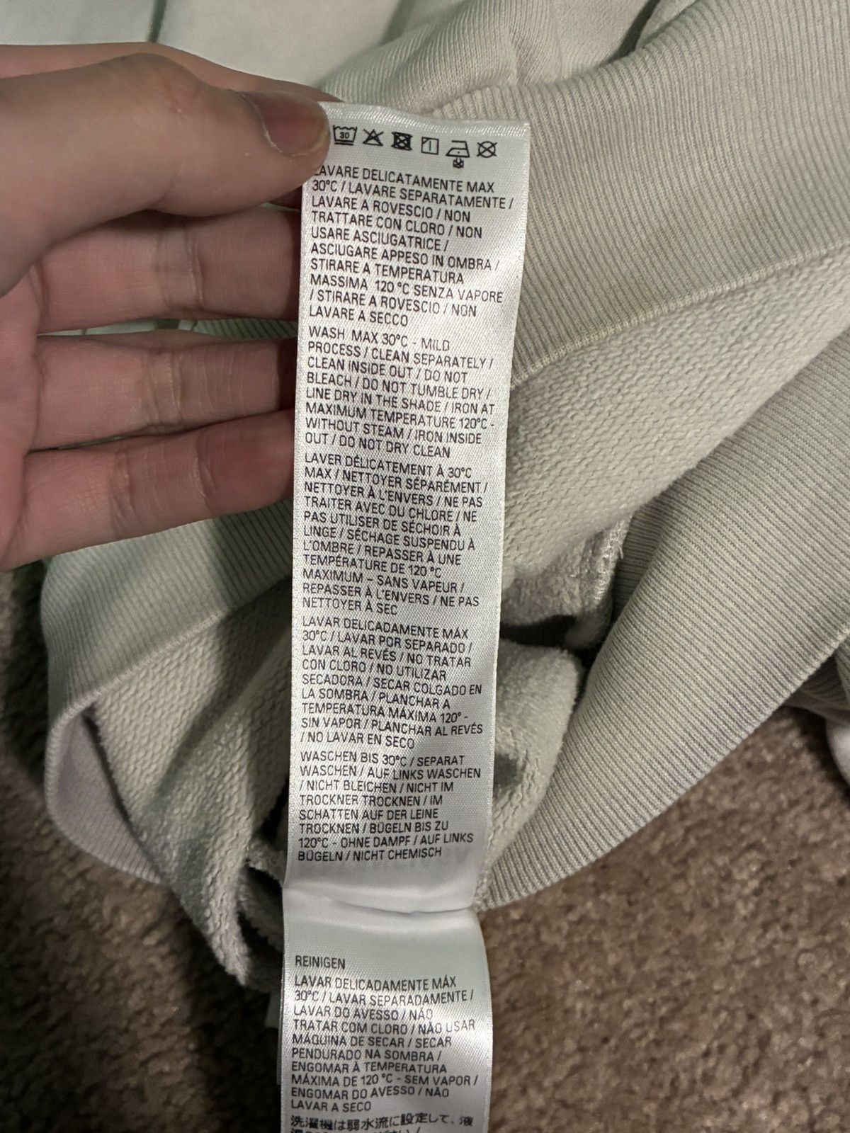 Balenciaga balenciga polo hoodie off-white Size US S / EU 44-46 / 1 - 5 Thumbnail