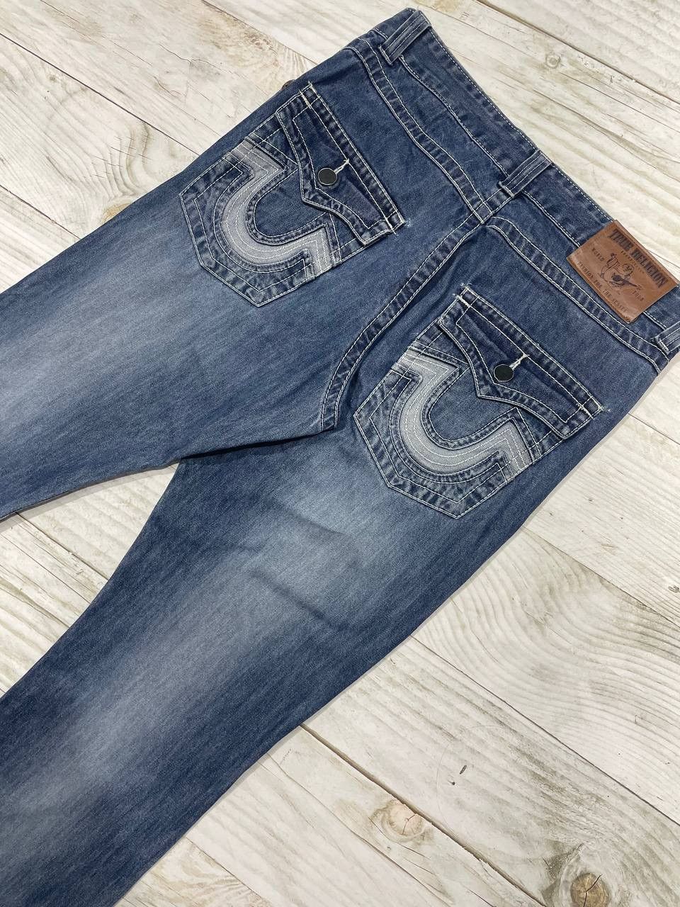 True Religion Vintage True Religion Denim Jeans Baggy 90s Y2K Japan Size US 34 / EU 50 - 2 Thumbnail