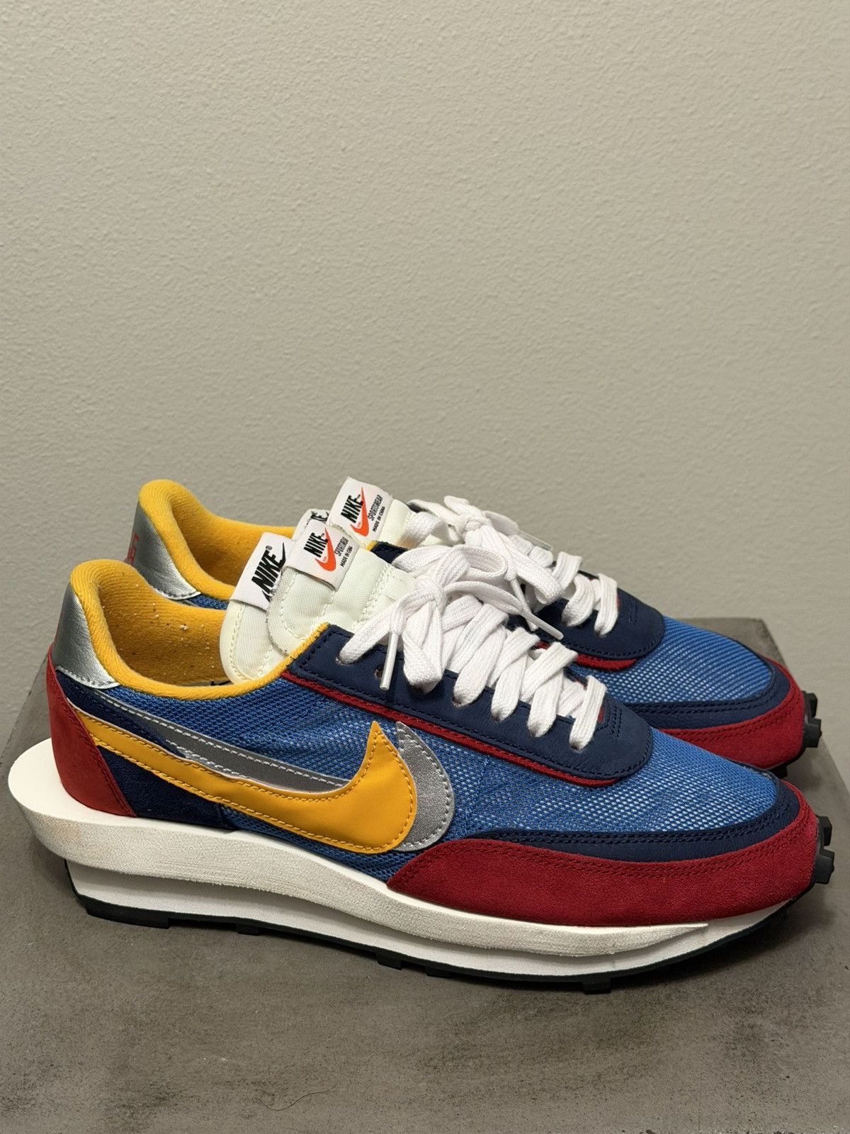 Nike × Sacai Sacai x Nike LD Waffle Varsity Blue Size US 8.5 / EU 41-42 - 2 Thumbnail