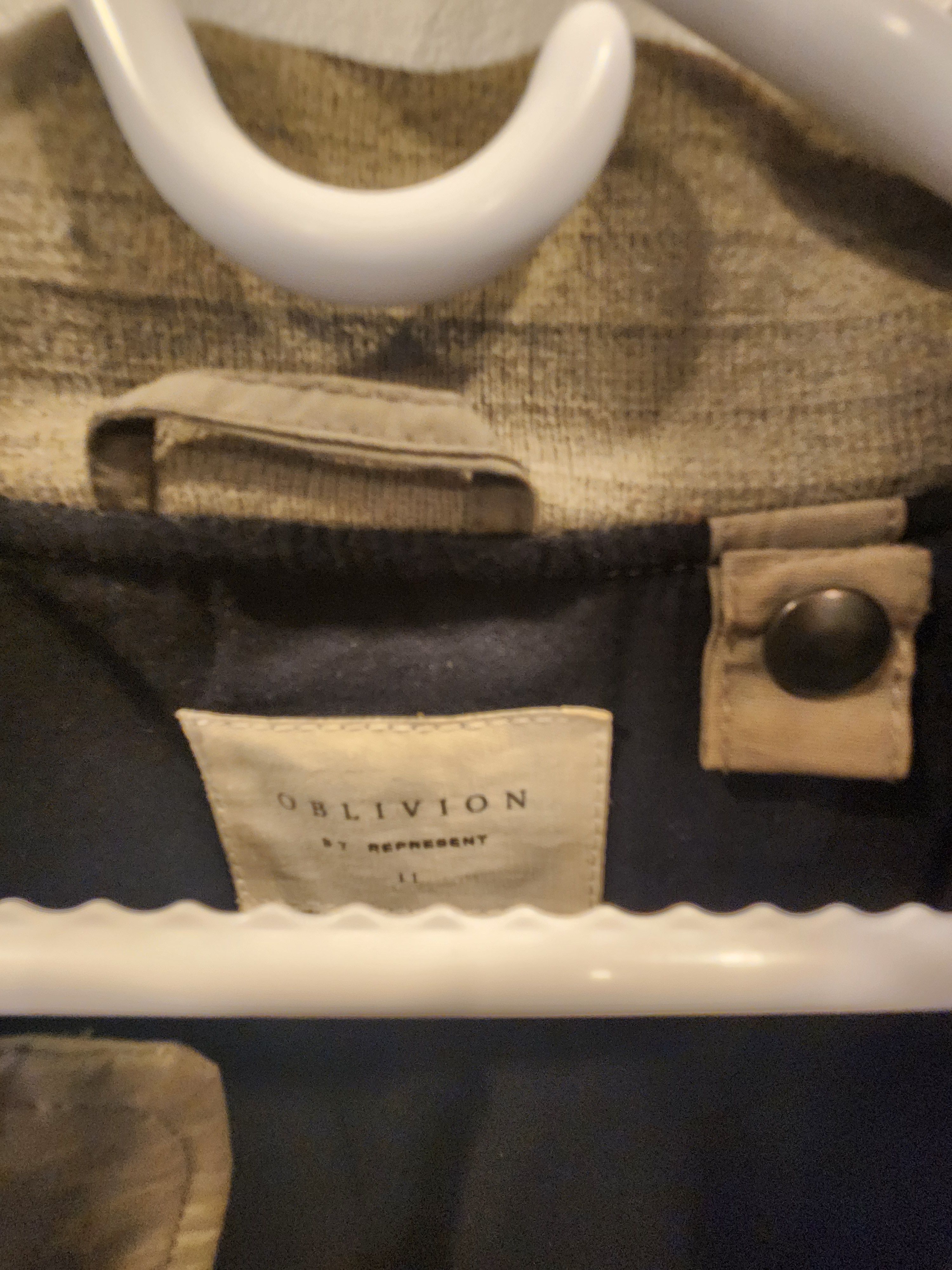 Represent Clo. Oblivion Bomber Jacket (Olive) Size US M / EU 48-50 / 2 - 3 Thumbnail