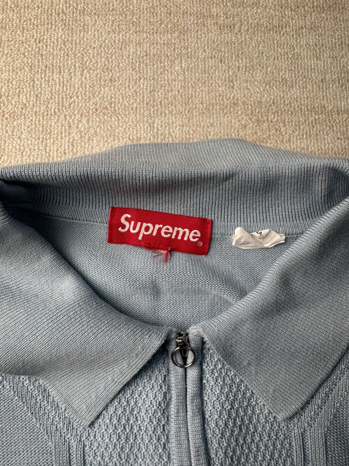 Supreme cardigan zip polo Size US S / EU 44-46 / 1 - 8 Thumbnail