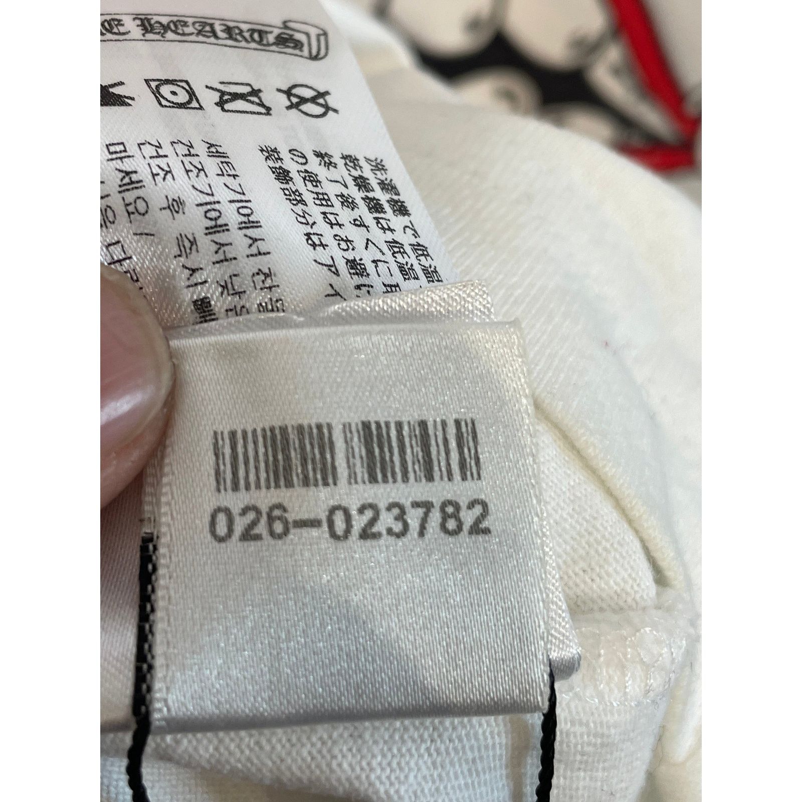 Chrome Hearts Chrome Hearts Matty Boy Colorblind Tee White Used Small Size US S / EU 44-46 / 1 - 8 Thumbnail
