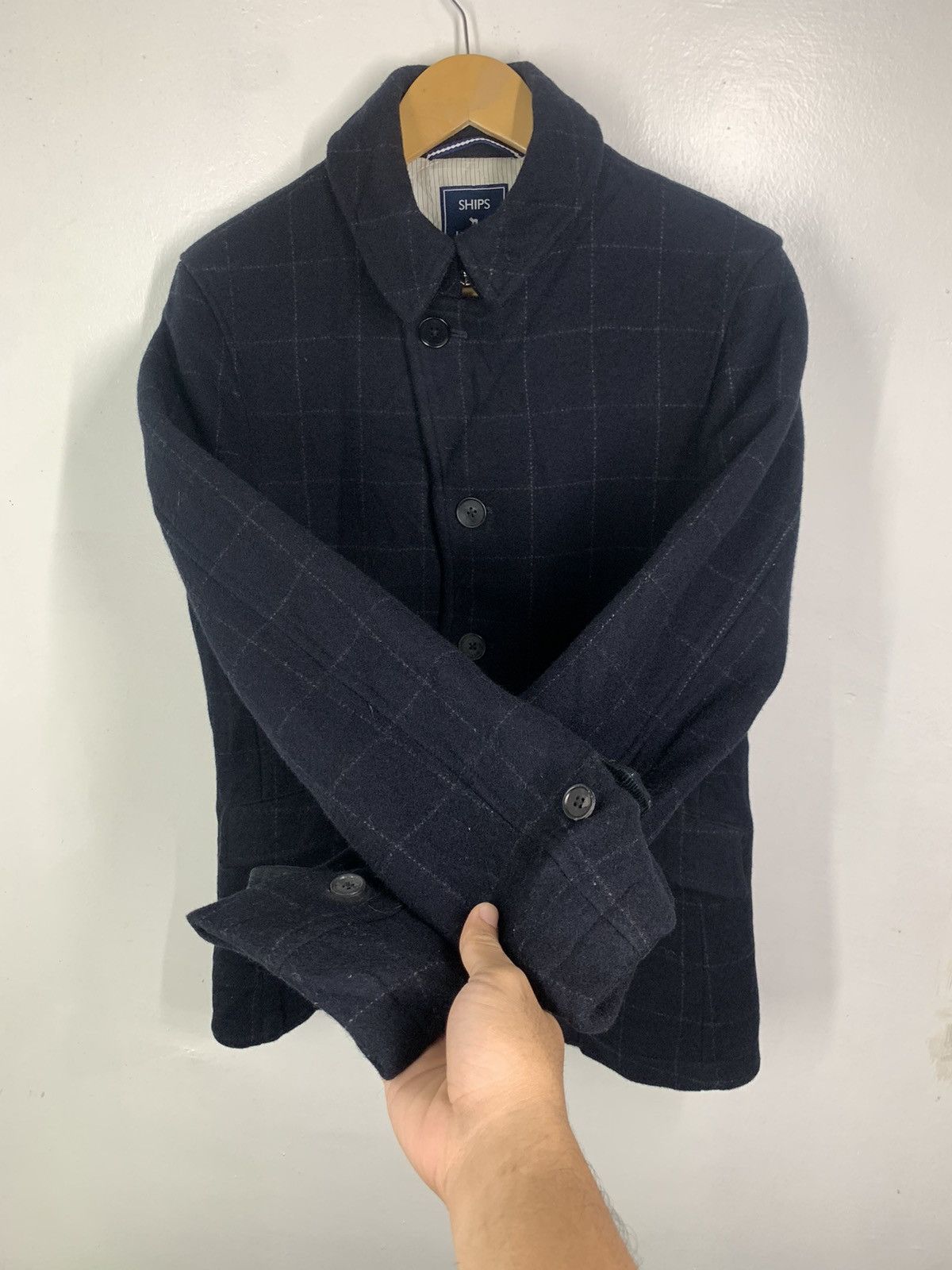 Japanese Brand × SHIPS Japanese Brand SHIPS Checkered Jacket Size US M / EU 48-50 / 2 - 7 Thumbnail