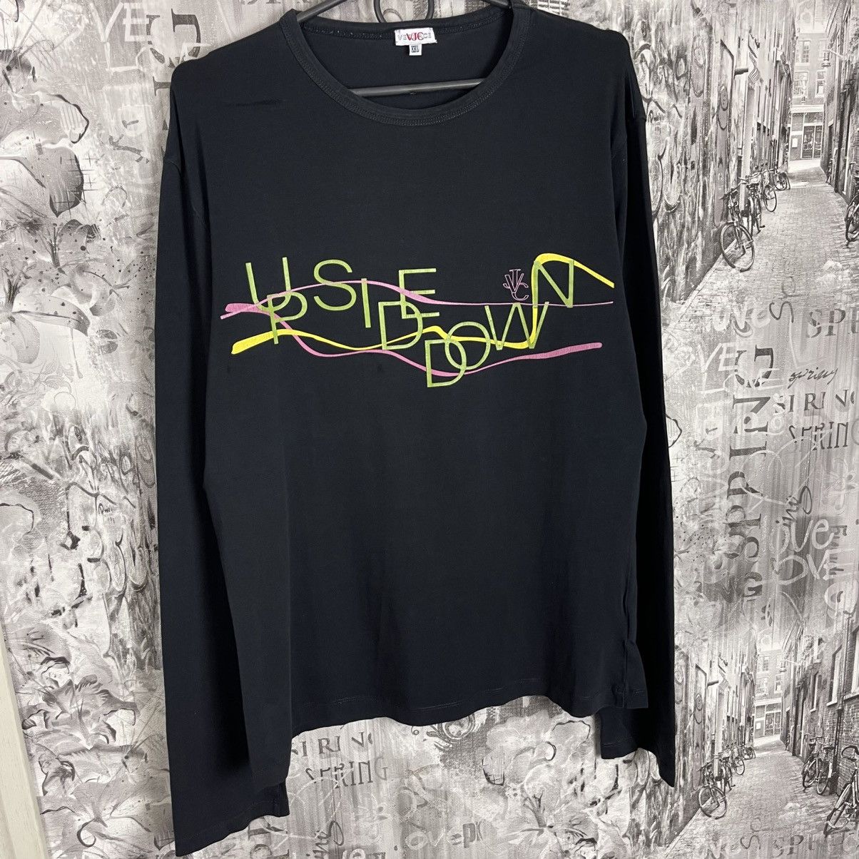 Versace Vintage Y2K Versace Jeans Long Sleeve Graphic T Shirt Sz XL Size US XL / EU 56 / 4 - 4 Thumbnail