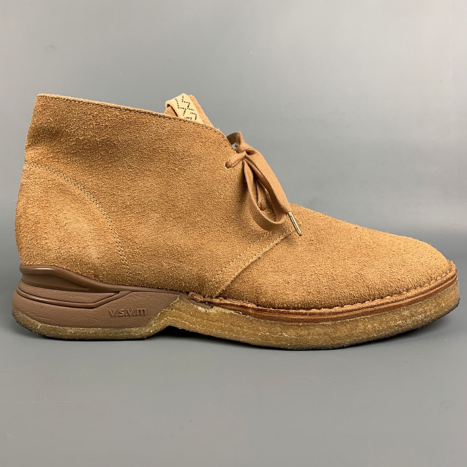 Visvim VISVIM Size 9 Sand Textured Leather Lace Up ISDT BOOTS-FOLK Size US 9 / EU 42 - 1 Thumbnail