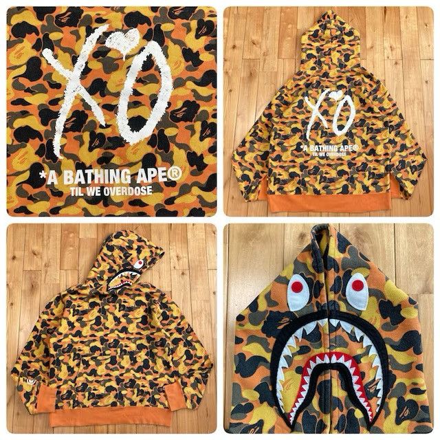 Bape Xo Shark Hoodie | Grailed
