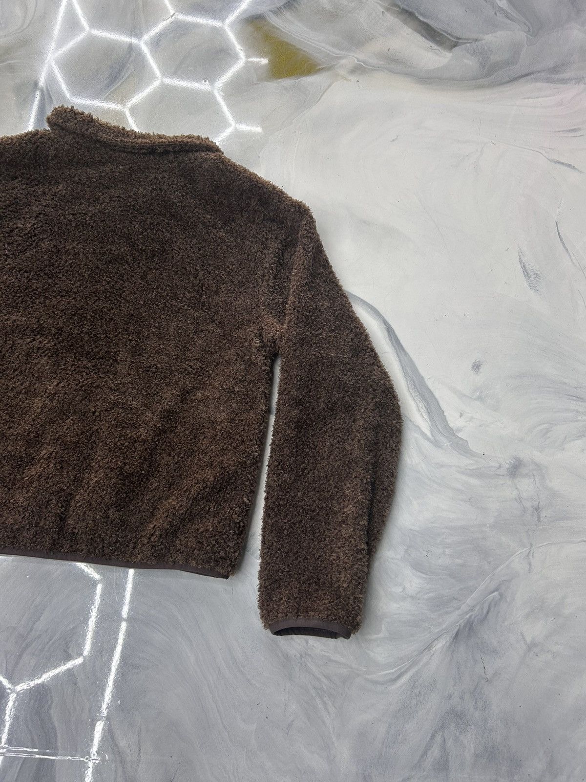 Vale Vale Lenny Fleece Zip Up Jacket Brown Size M Size US M / EU 48-50 / 2 - 12 Thumbnail