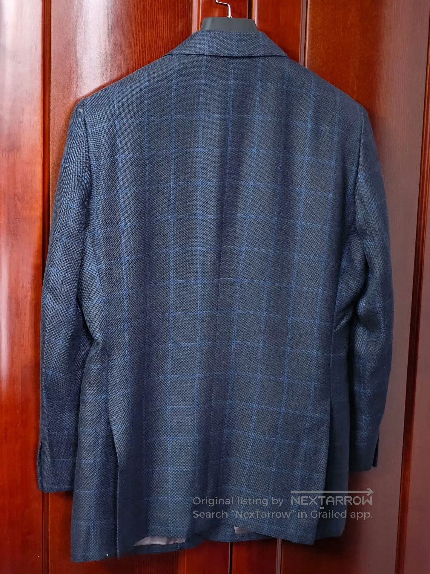 Japanese Brand Custom Italian Silk Wool Blend Suit. Size US M / EU 48-50 / 2 - 8 Thumbnail