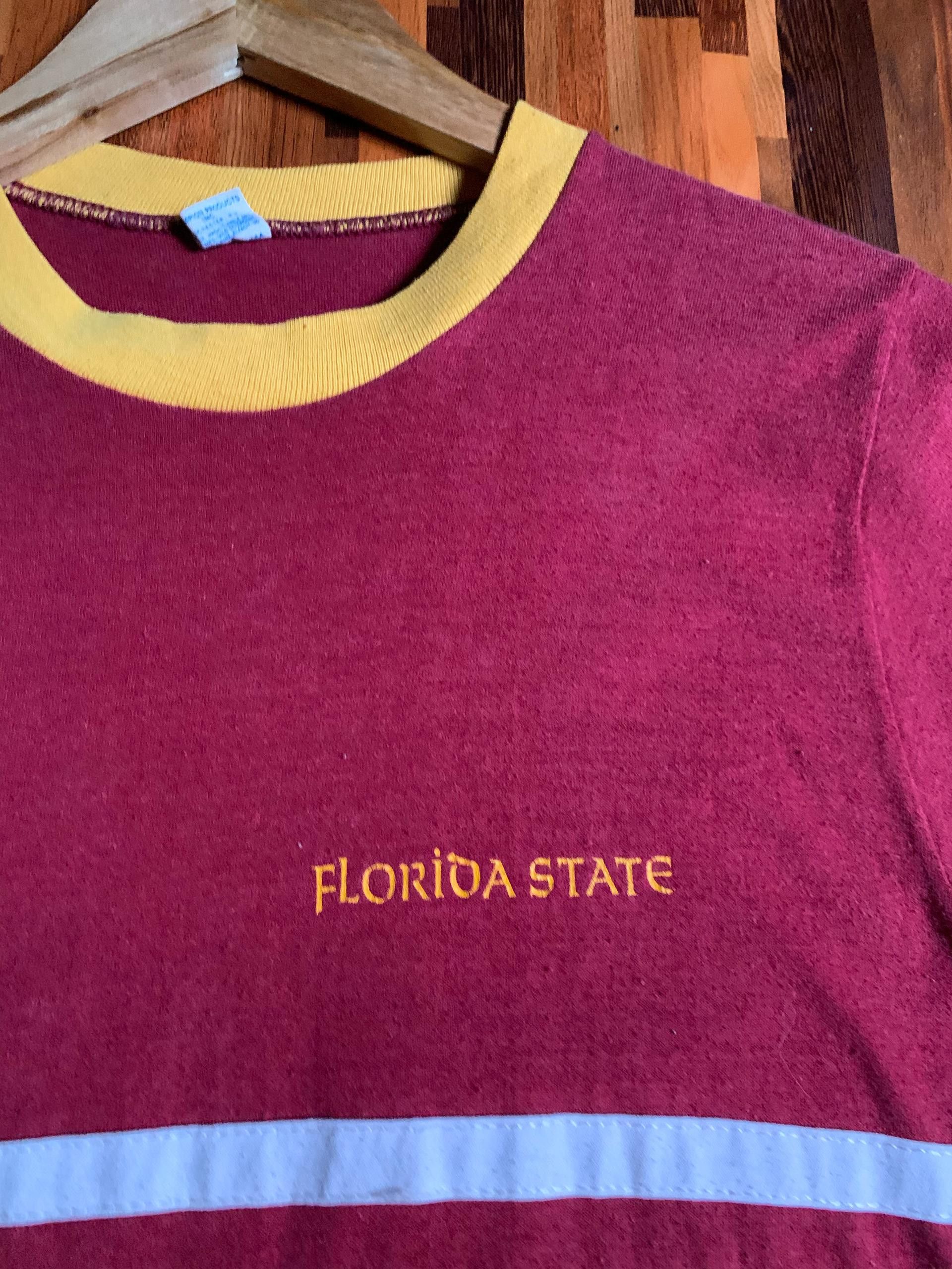 Vintage VINTAGE 80s MADE IN USA florida state single stich CHAMPION Size US M / EU 48-50 / 2 - 7 Thumbnail