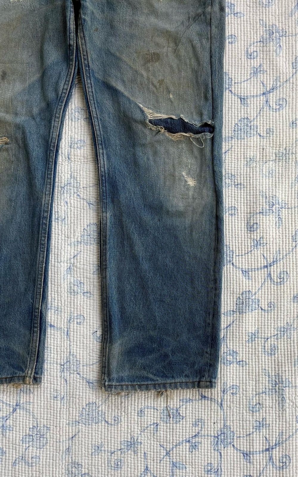 Levi's × Levi's Vintage Clothing Vintage Levi's 501 Distressed Denim Pant Made in USA Size US 34 / EU 50 - 7 Thumbnail