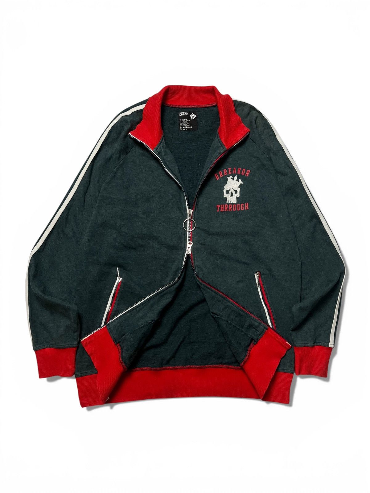 PPFM PPFM Tapped Tracktop Double Zipper Size US L / EU 52-54 / 3 - 3 Thumbnail