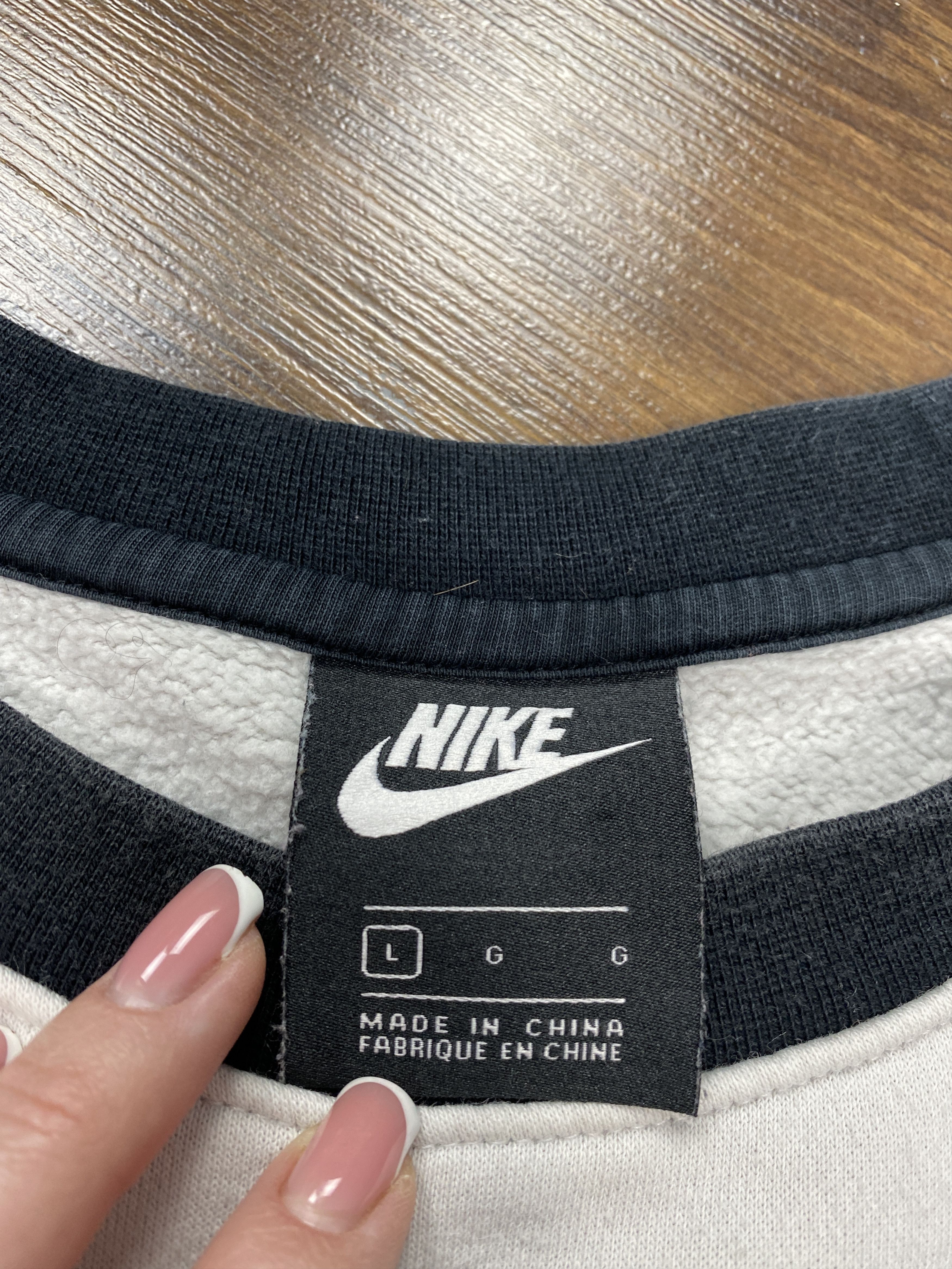 Nike Nike Mens Crew Neck Big Swoosh Sweatshirt Size US L / EU 52-54 / 3 - 4 Thumbnail