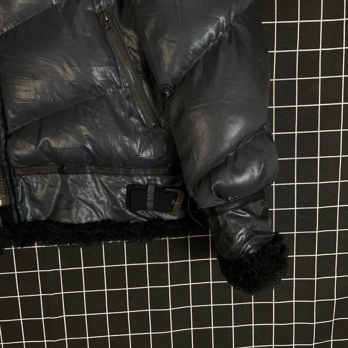 If Six Was Nine 🇯🇵 BEANS HOUSE BONDAGE PUFFER DOWN JACKET Size US L / EU 52-54 / 3 - 6 Thumbnail