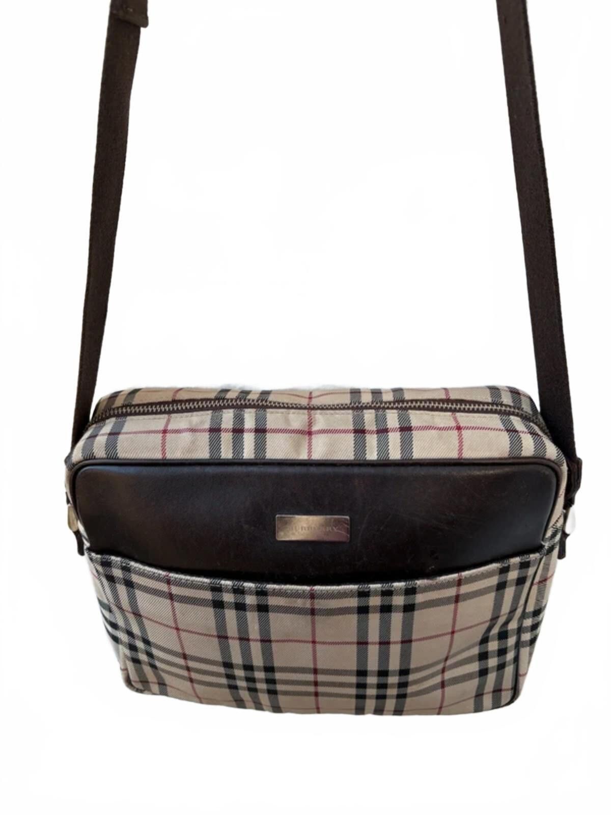 Burberry Burberry Check Horizontal Crossbody Messenger Bag Size ONE SIZE - 6 Thumbnail