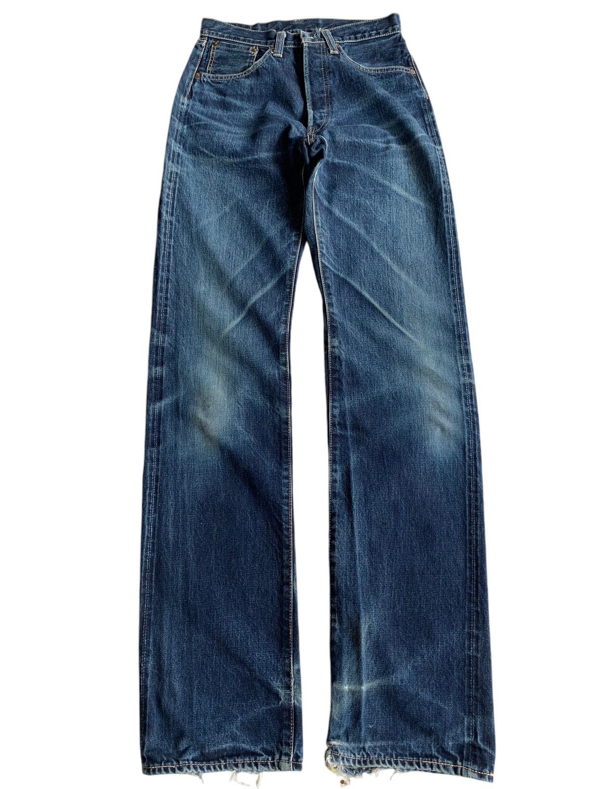 If Six Was Nine × Japanese Brand Unknown Japanese Brand Button fly Mudwash Selvedge Denim Size US 28 / EU 44 - 1 Thumbnail