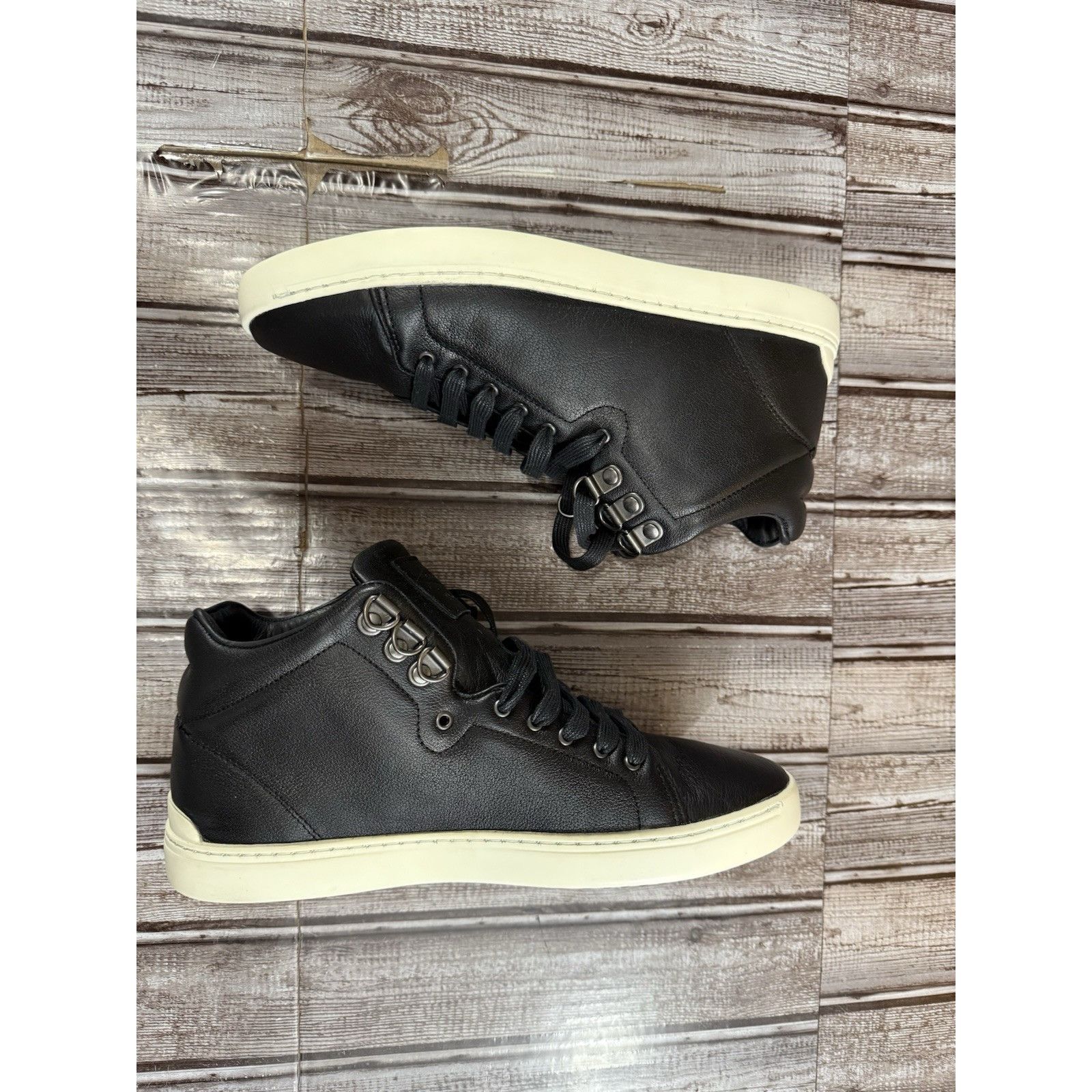 Rag & Bone Rag & Bone Kent High Top Leather Sneakers Size 37.5 US 7.5 Size US 7.5 / IT 37.5 - 7 Thumbnail