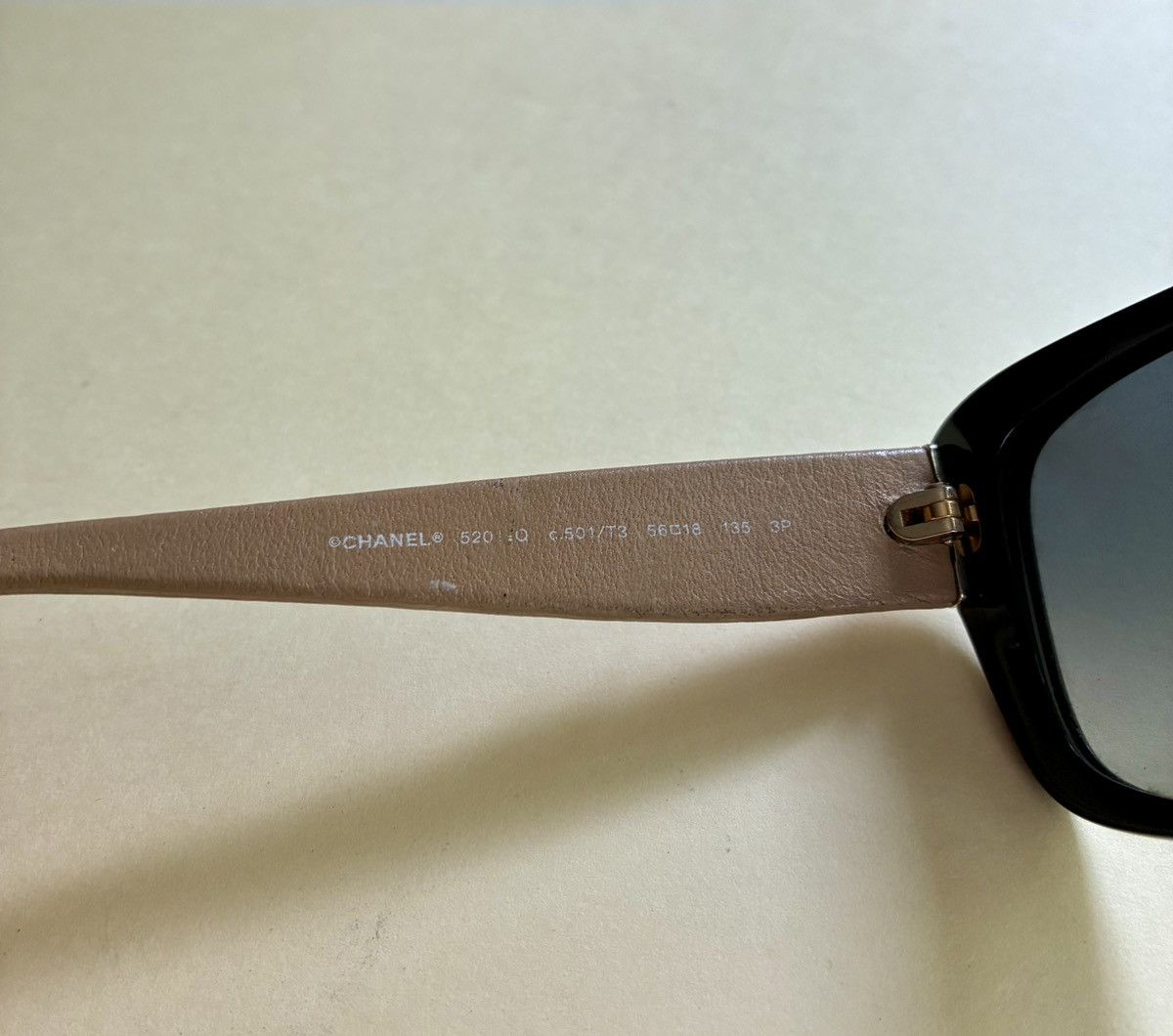 Chanel CHANEL 5201Q Oversize Quilted Leather Sunglasses Size ONE SIZE - 15 Thumbnail
