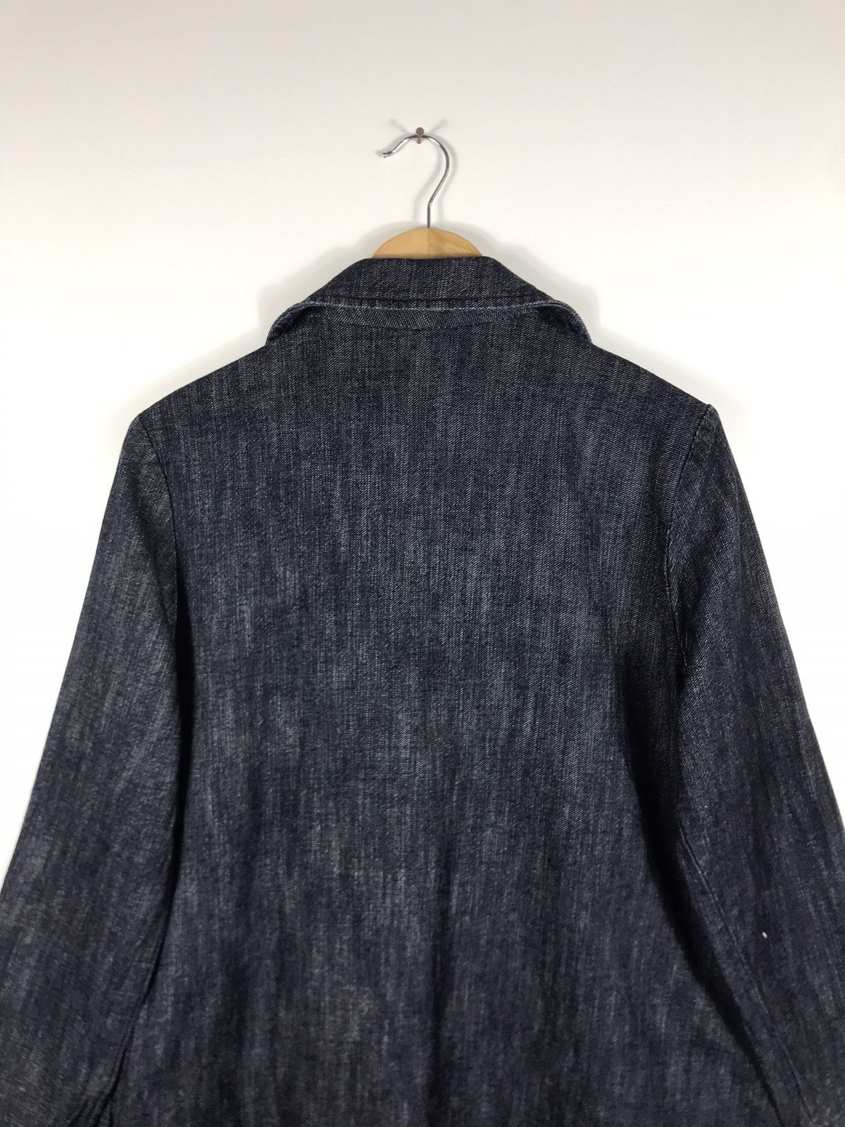 14th Addiction × Japanese Brand 🔥IN Jeans Denim Button Long Coat Size M / US 6-8 / IT 42-44 - 15 Thumbnail