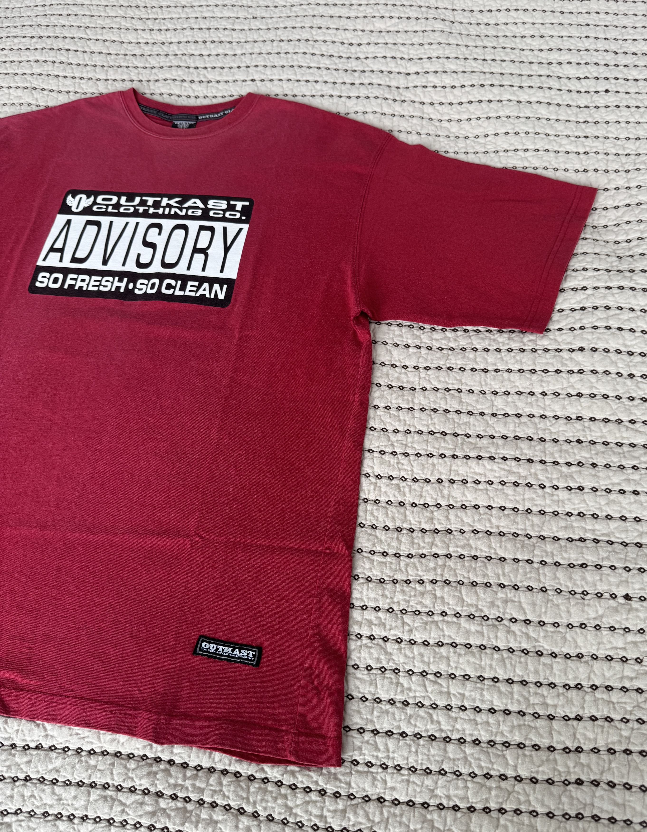 Rap Tees OUTKAST - SO FRESH SO CLEAN T-SHIRT RED XL RAP TEES Size US XL / EU 56 / 4 - 7 Thumbnail