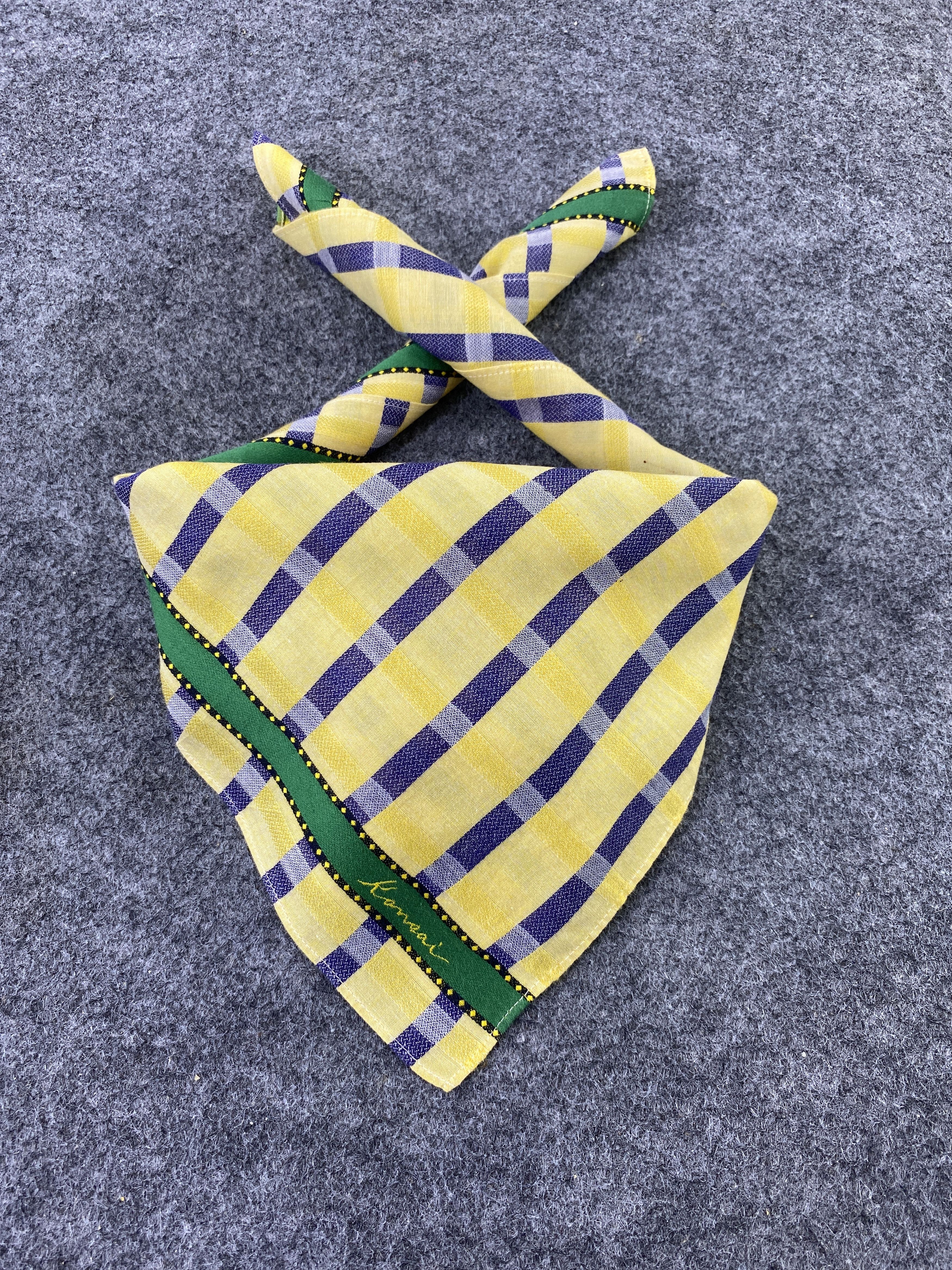 Japanese Brand Kansai Yamamoto Handkerchief / Bandana / Neckerchief-B299 Size ONE SIZE - 2 Thumbnail