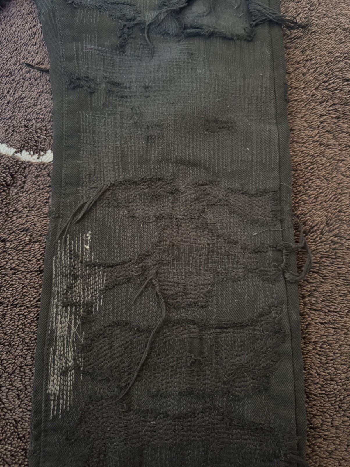 Undercover Undercover SS05 But Beautiful black 85 denim Size US 33 - 7 Thumbnail
