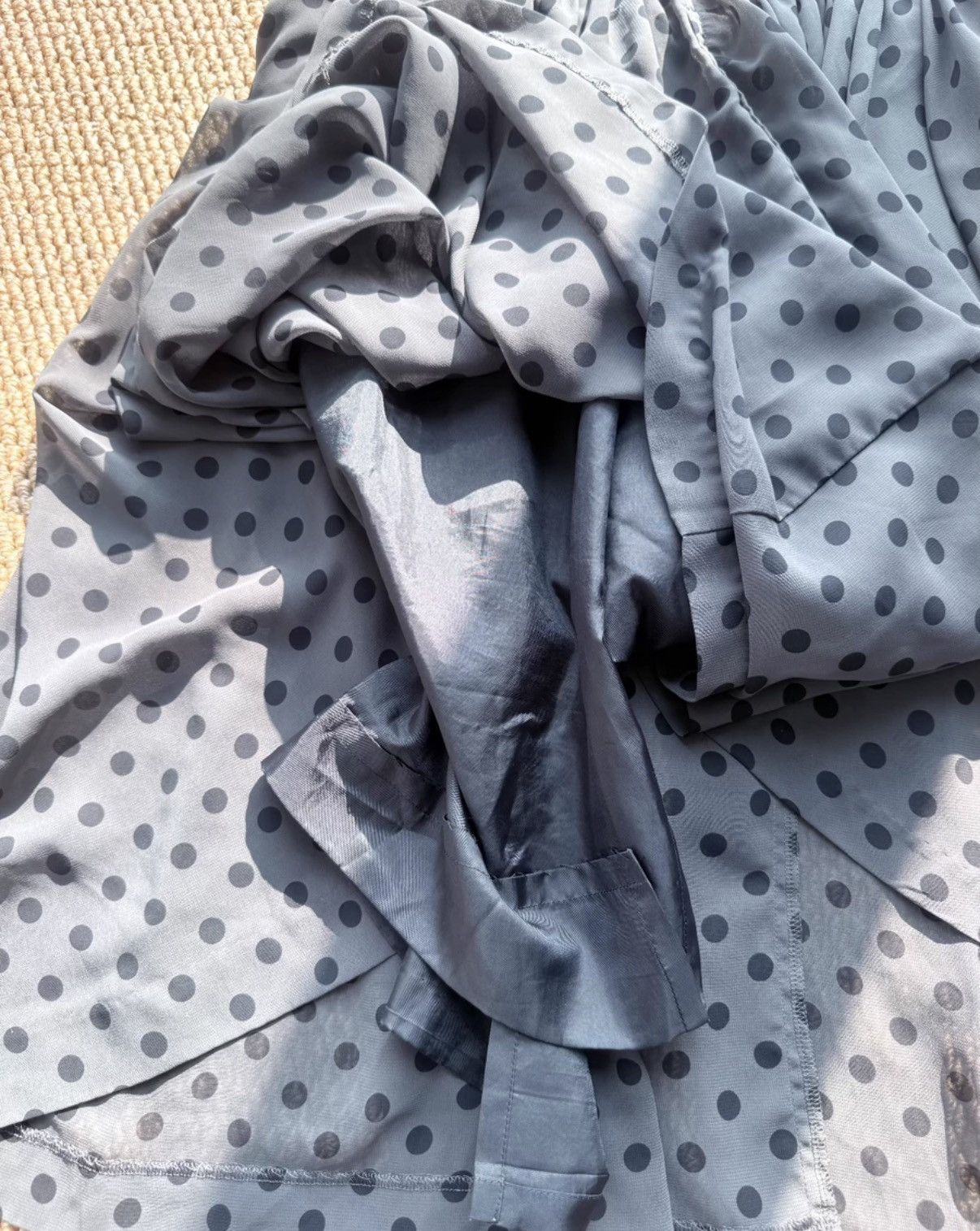 Comme des Garcons Comme des Garçons Irregular Polka Dot Skirt K23 Size 24" / US 00 / IT 34 - 7 Thumbnail