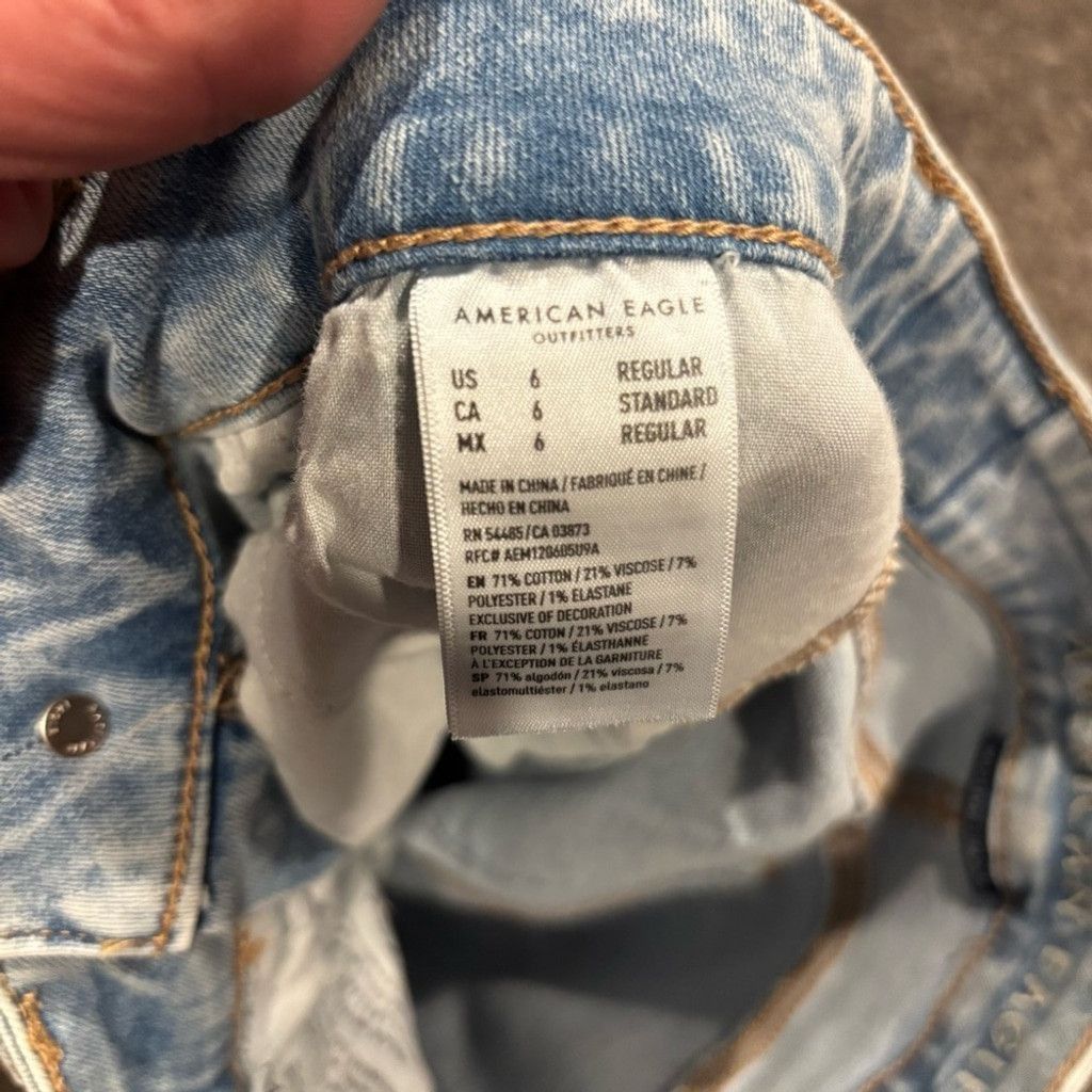 American Eagle Outfitters American Eagle Outfitters Jegging Jeans Size 28" / US 6 / IT 42 - 7 Thumbnail