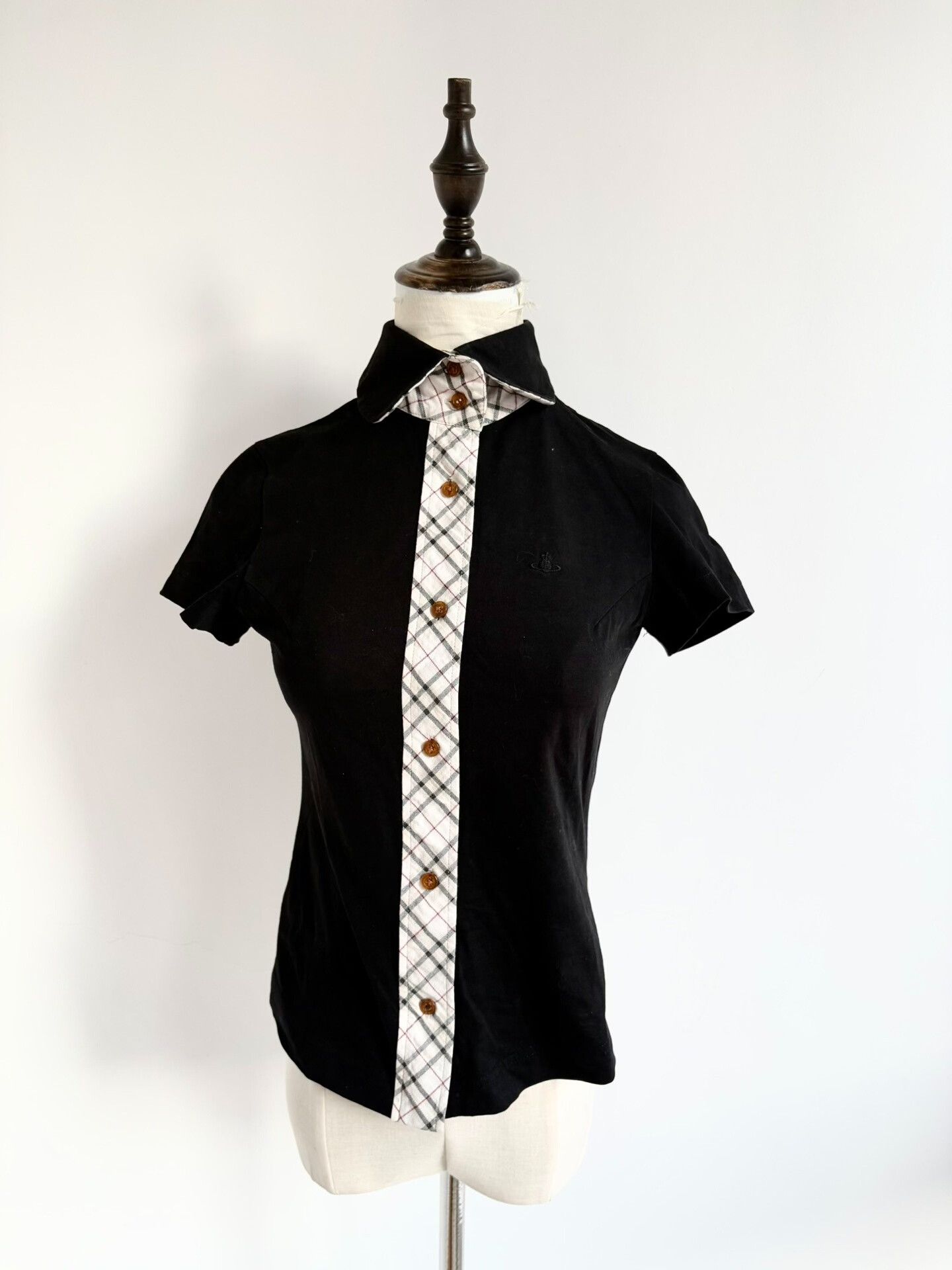 Vivienne Westwood Vivienne Westwood Black Short-Sleeve Shirt Size M / US 6-8 / IT 42-44 - 1 Thumbnail