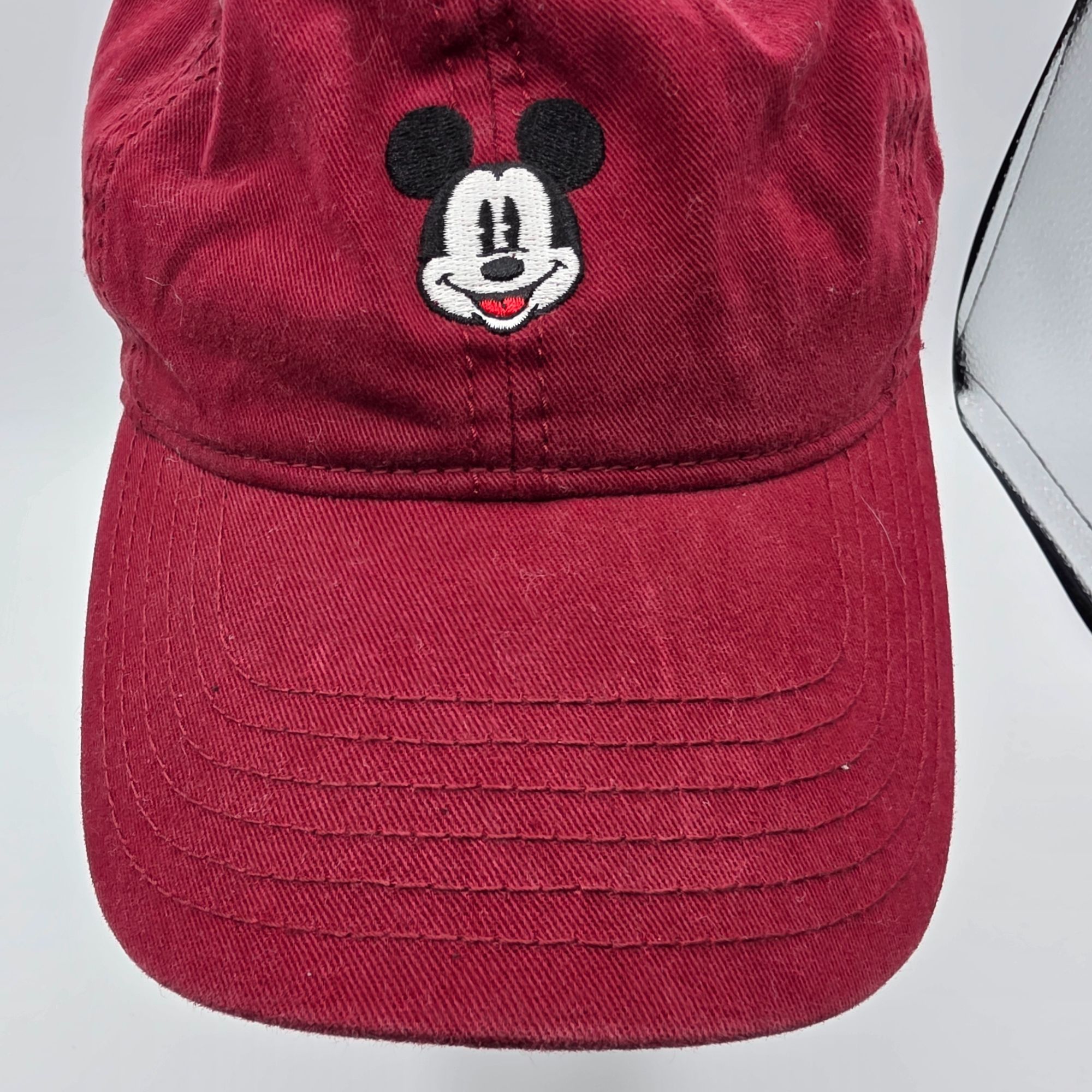 Disney Disney Mickey Mouse Adults Red Adjustable Baseball Cap Hat C Size ONE SIZE - 5 Thumbnail