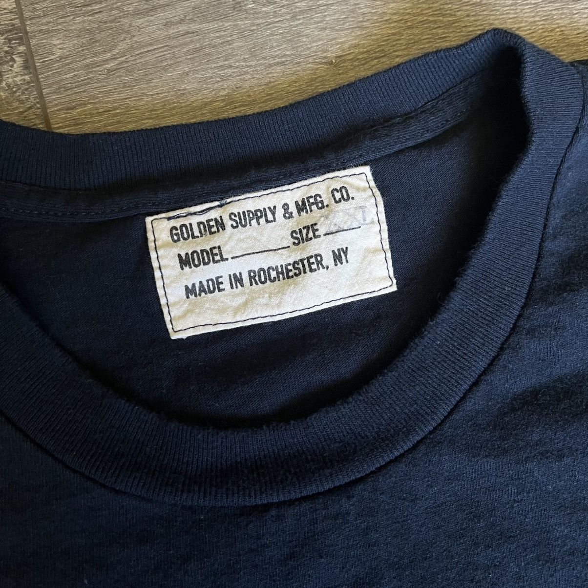 Vintage Vintage Style Golden Supply & Mfg Co. Rochester NY Logo Tee Size US XXL / EU 58 / 5 - 6 Thumbnail