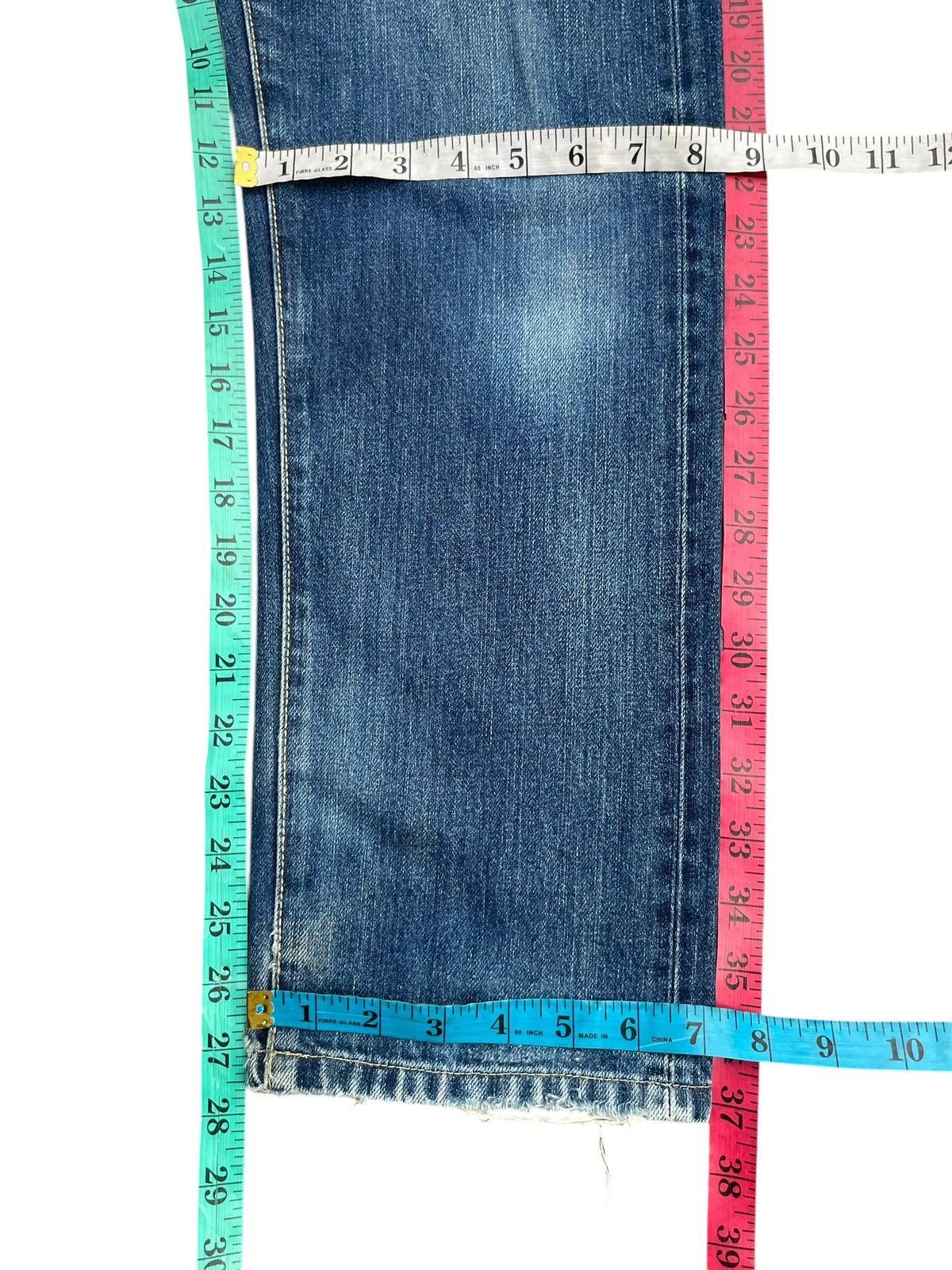 Japanese Brand Uniqlo Redline Selvedge Denim Size US 30 / EU 46 - 12 Thumbnail